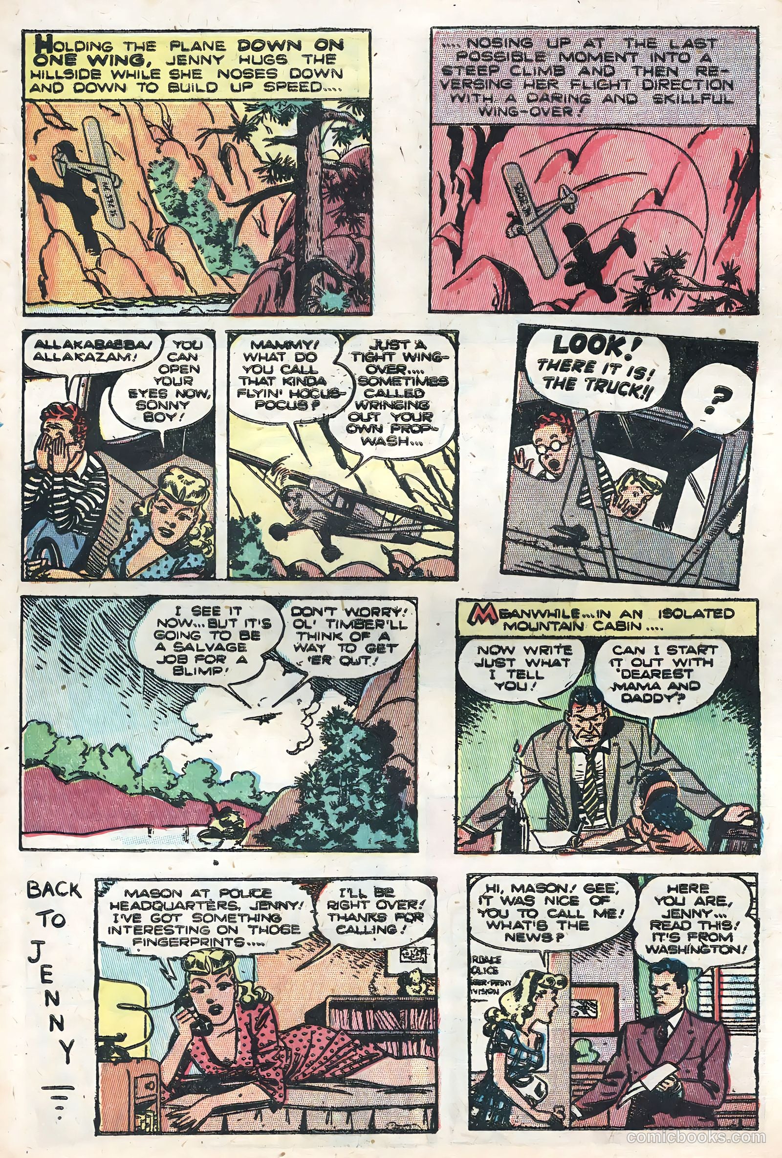 Flyin' Jenny #2 (1947) — page 28 of 36