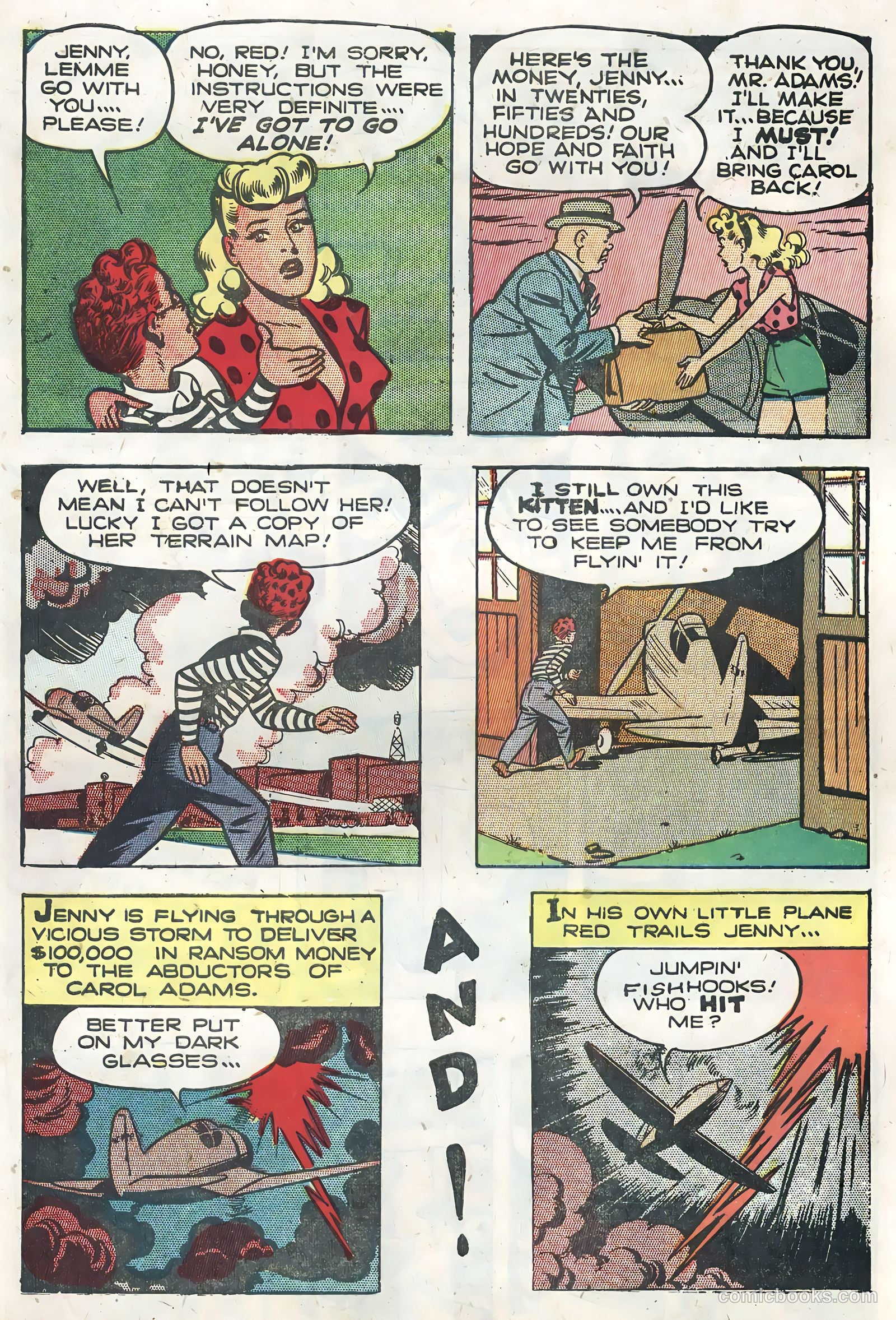 Flyin' Jenny #2 (1947) — page 30 of 36