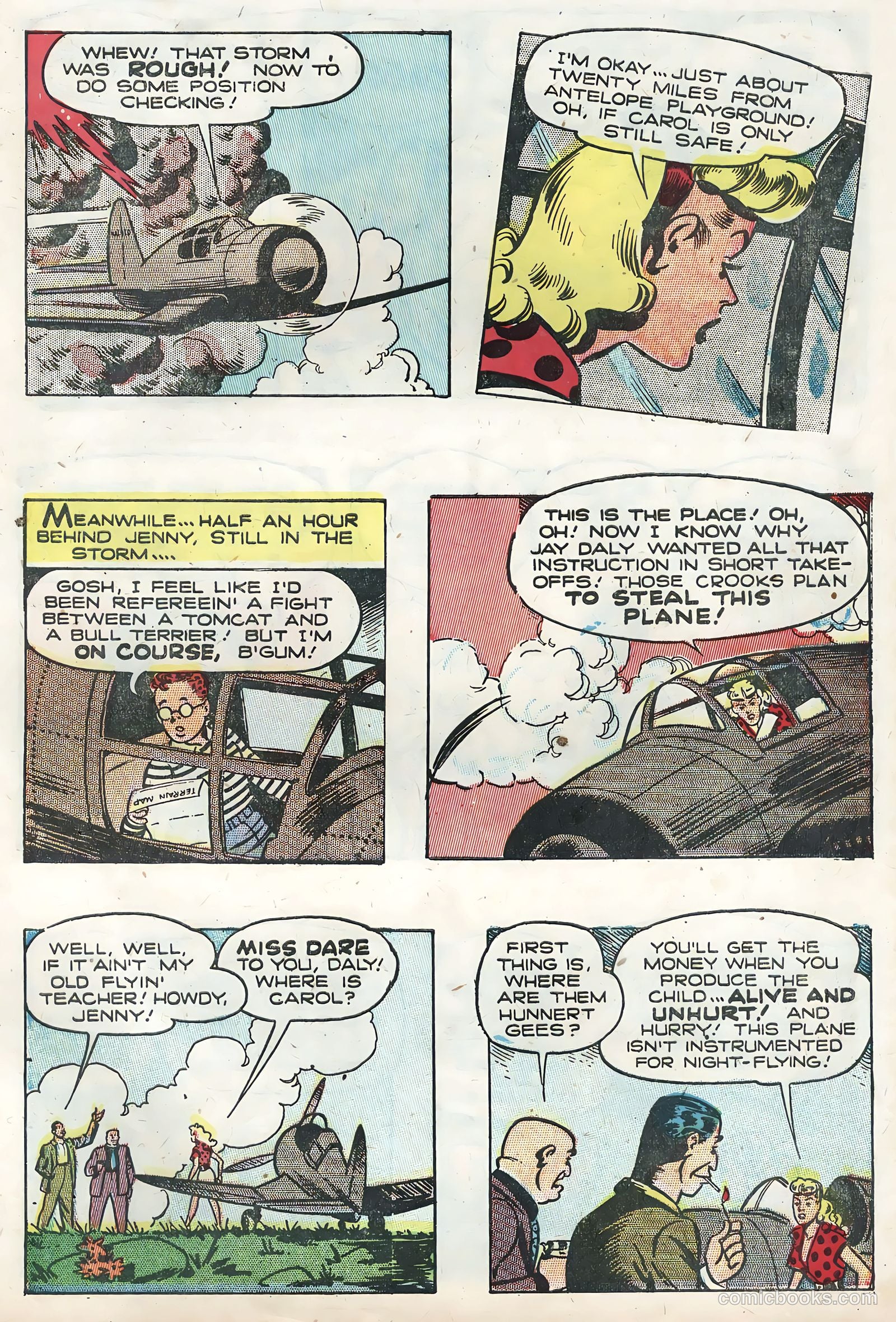 Flyin' Jenny #2 (1947) — page 31 of 36
