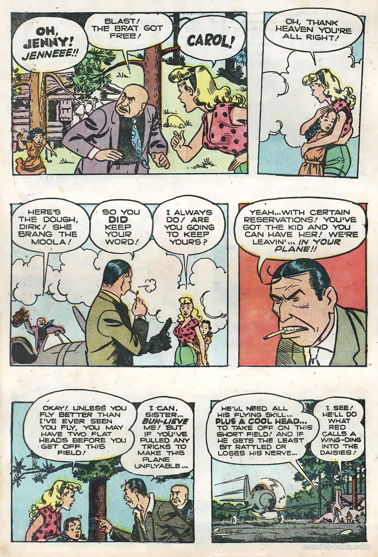 Flyin' Jenny #2 (1947) — page 32 of 36