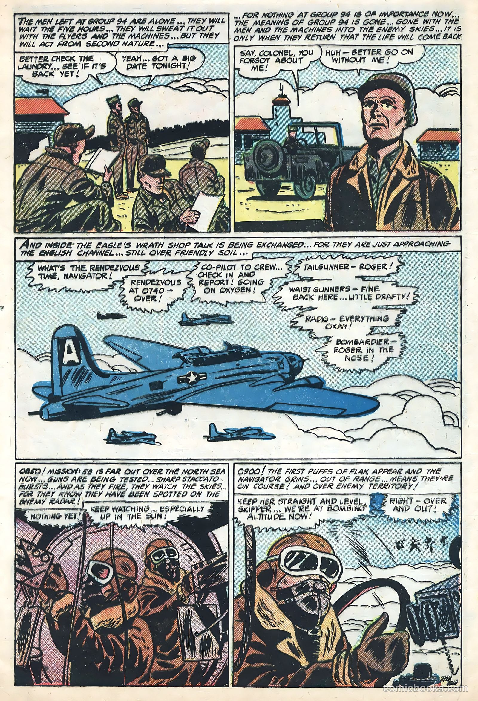 Flying Aces #1 (1955) — page 7 of 36