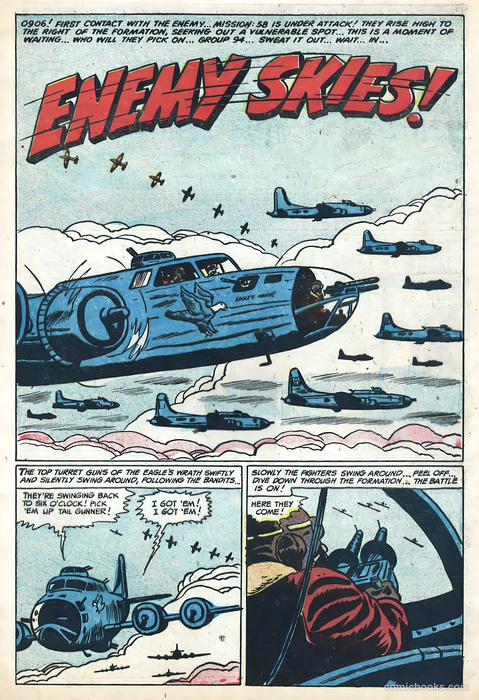 Flying Aces #1 (1955) — page 9 of 36