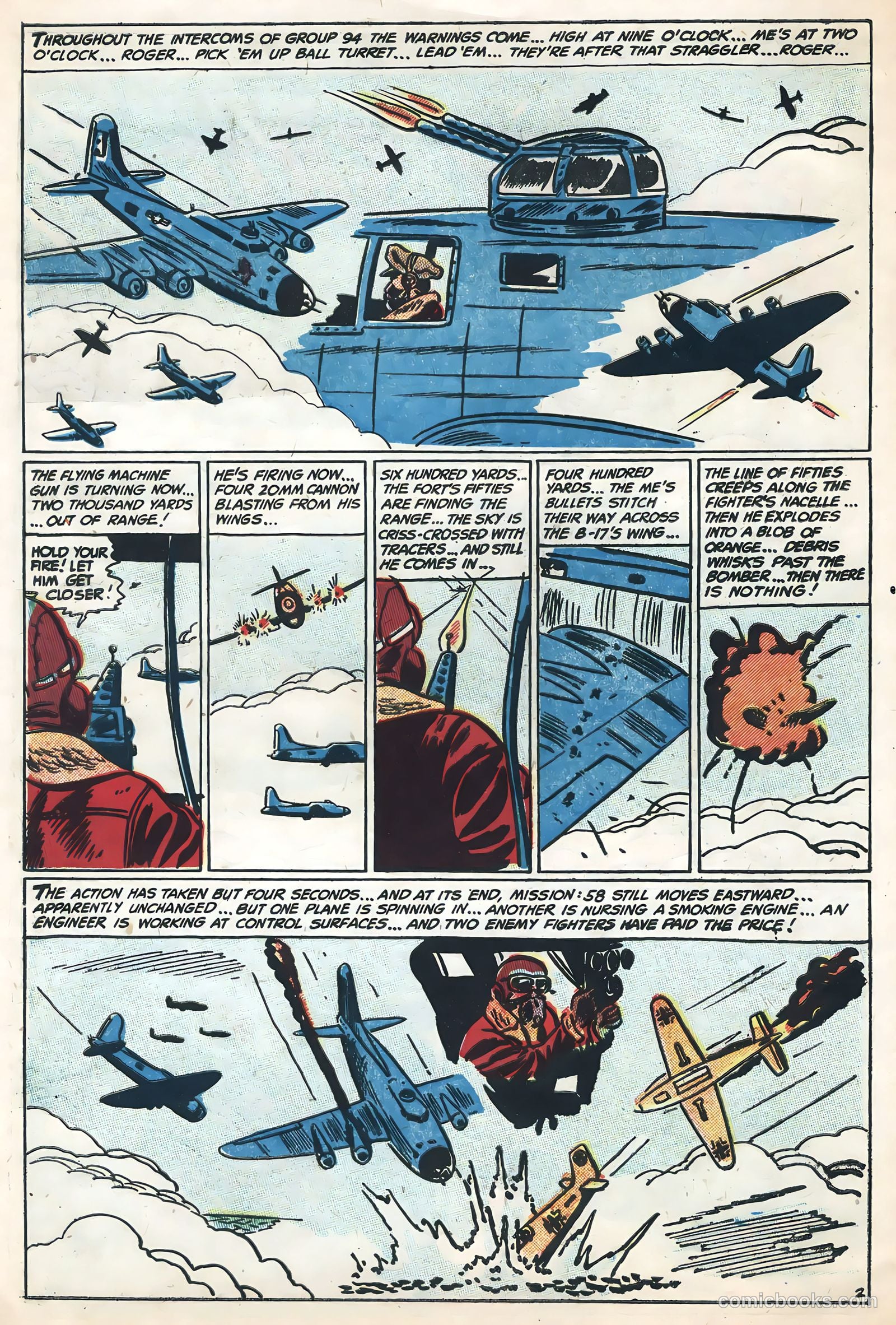 Flying Aces #1 (1955) — page 10 of 36