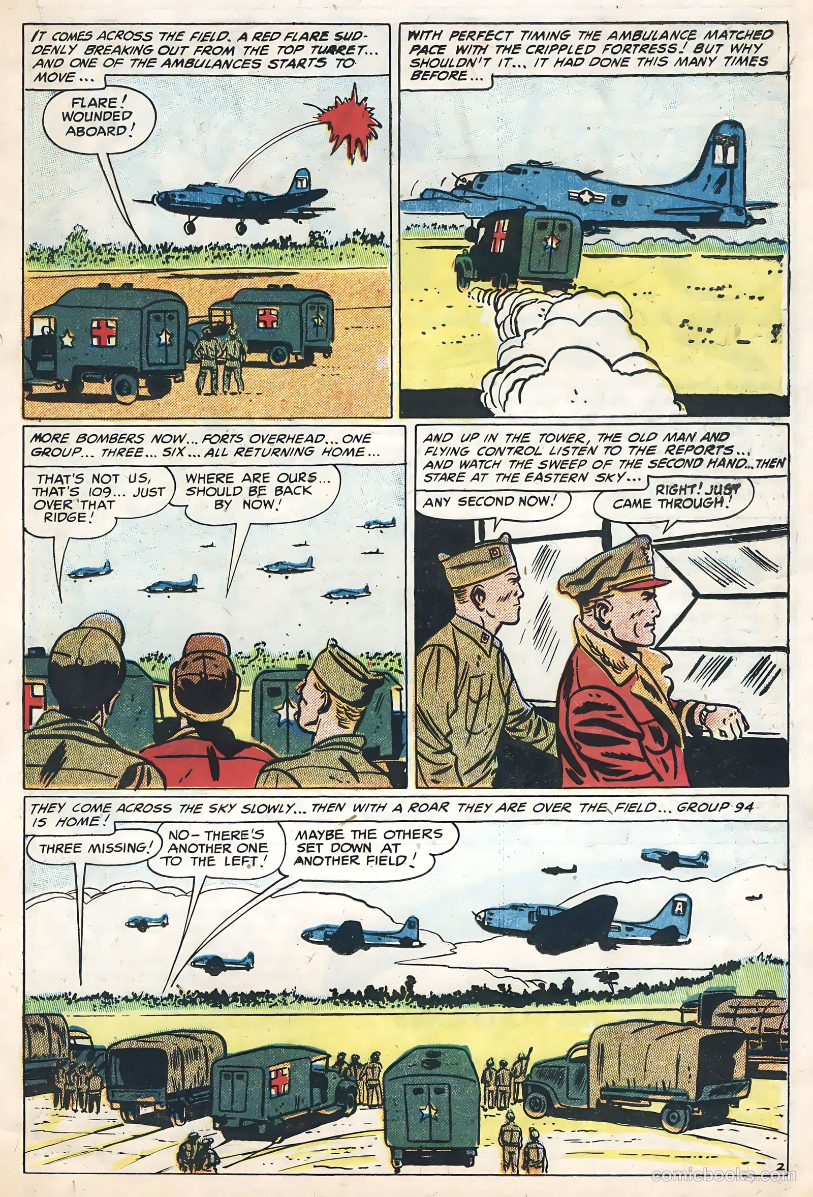 Flying Aces #1 (1955) — page 19 of 36