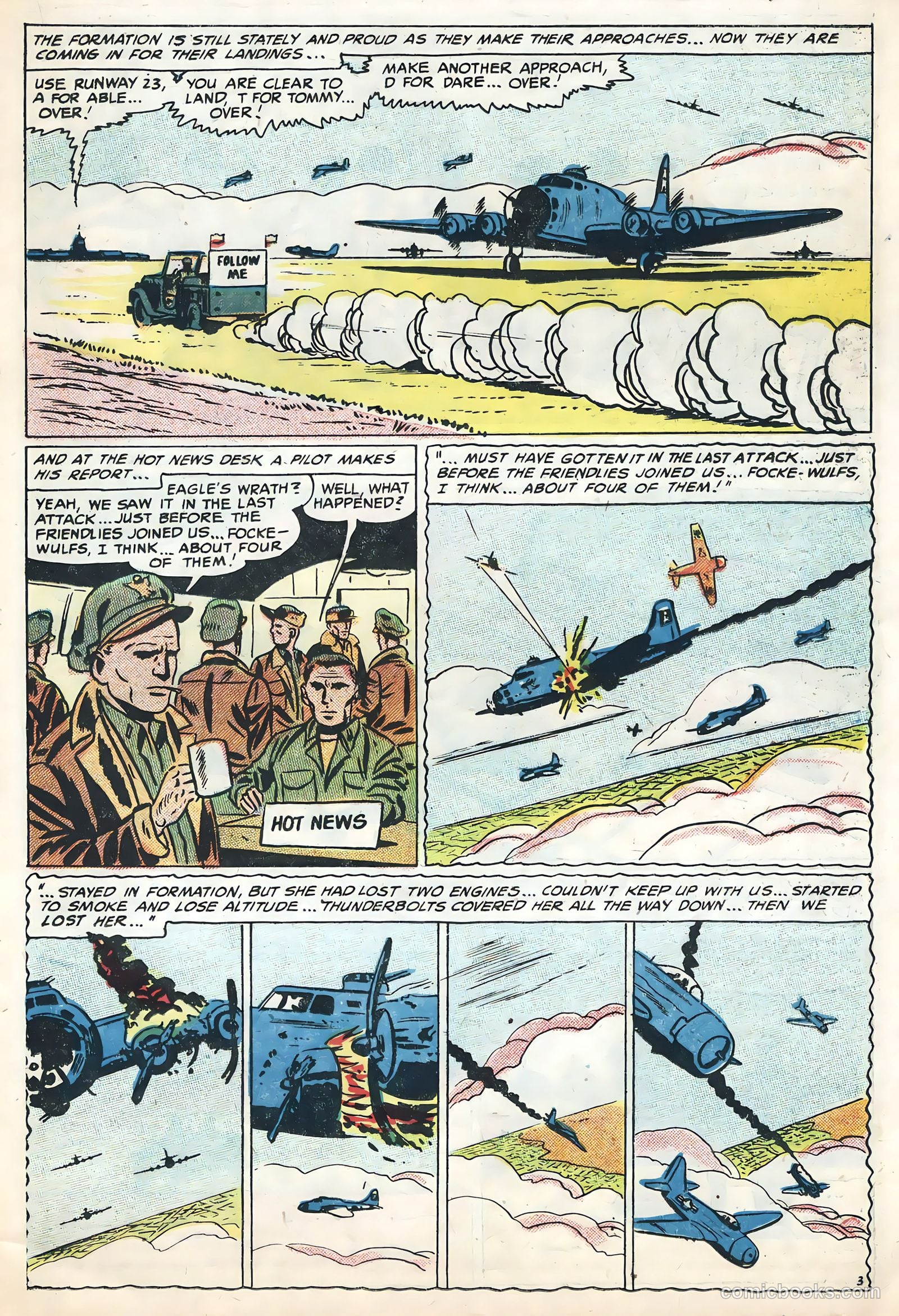 Flying Aces #1 (1955) — page 21 of 36