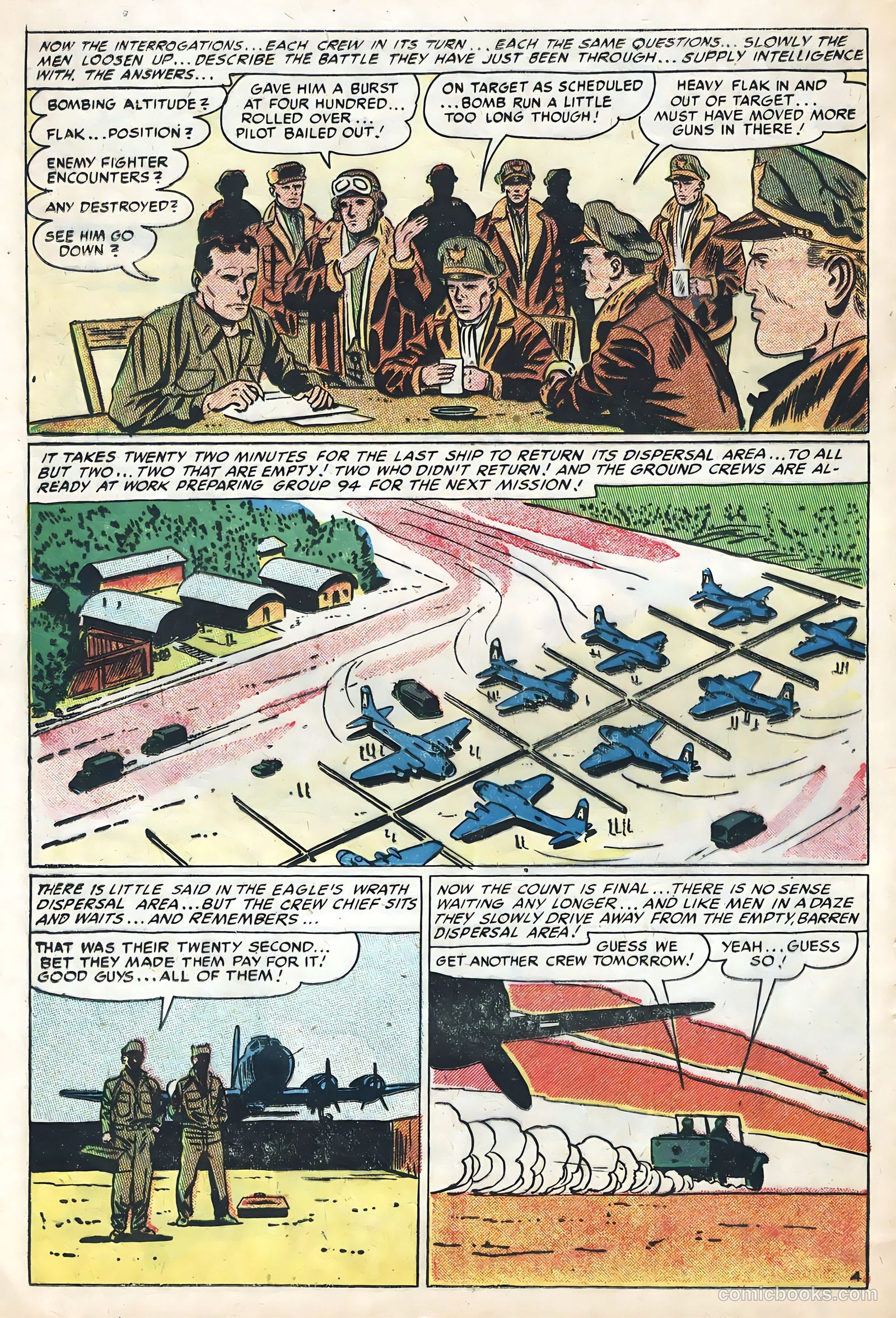 Flying Aces #1 (1955) — page 22 of 36