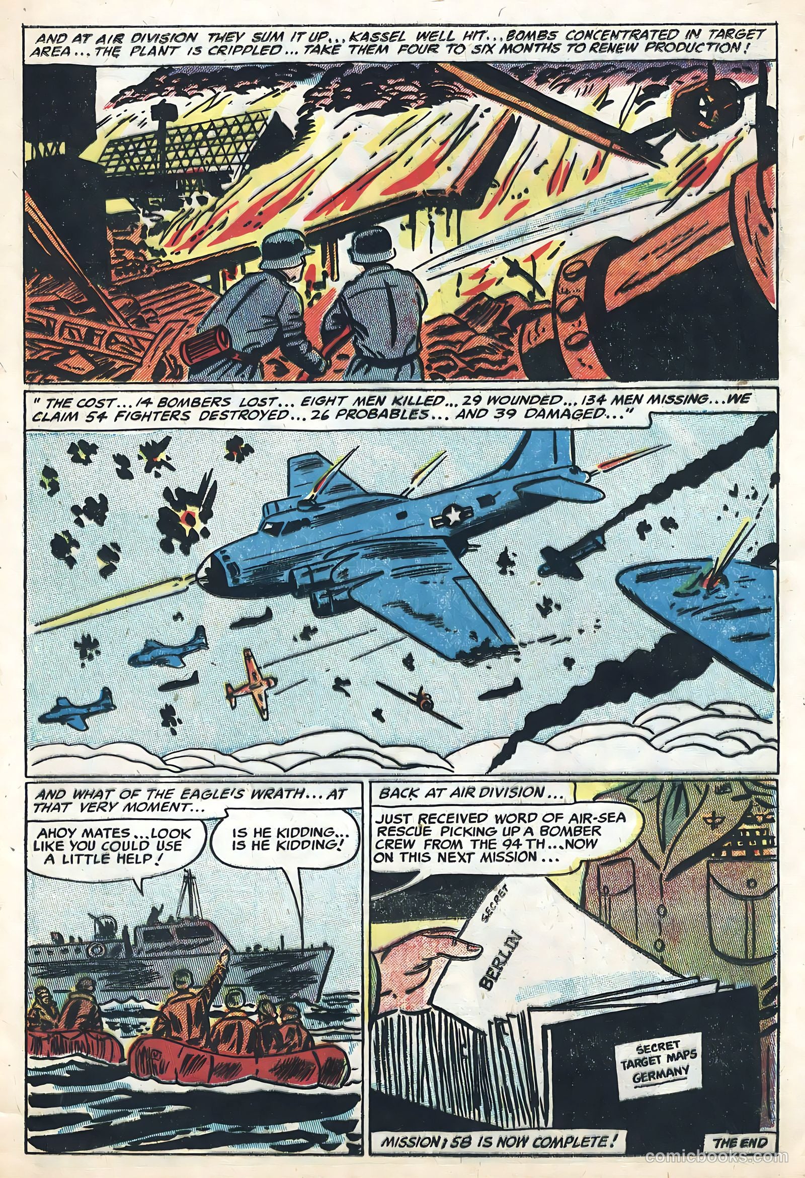 Flying Aces #1 (1955) — page 25 of 36