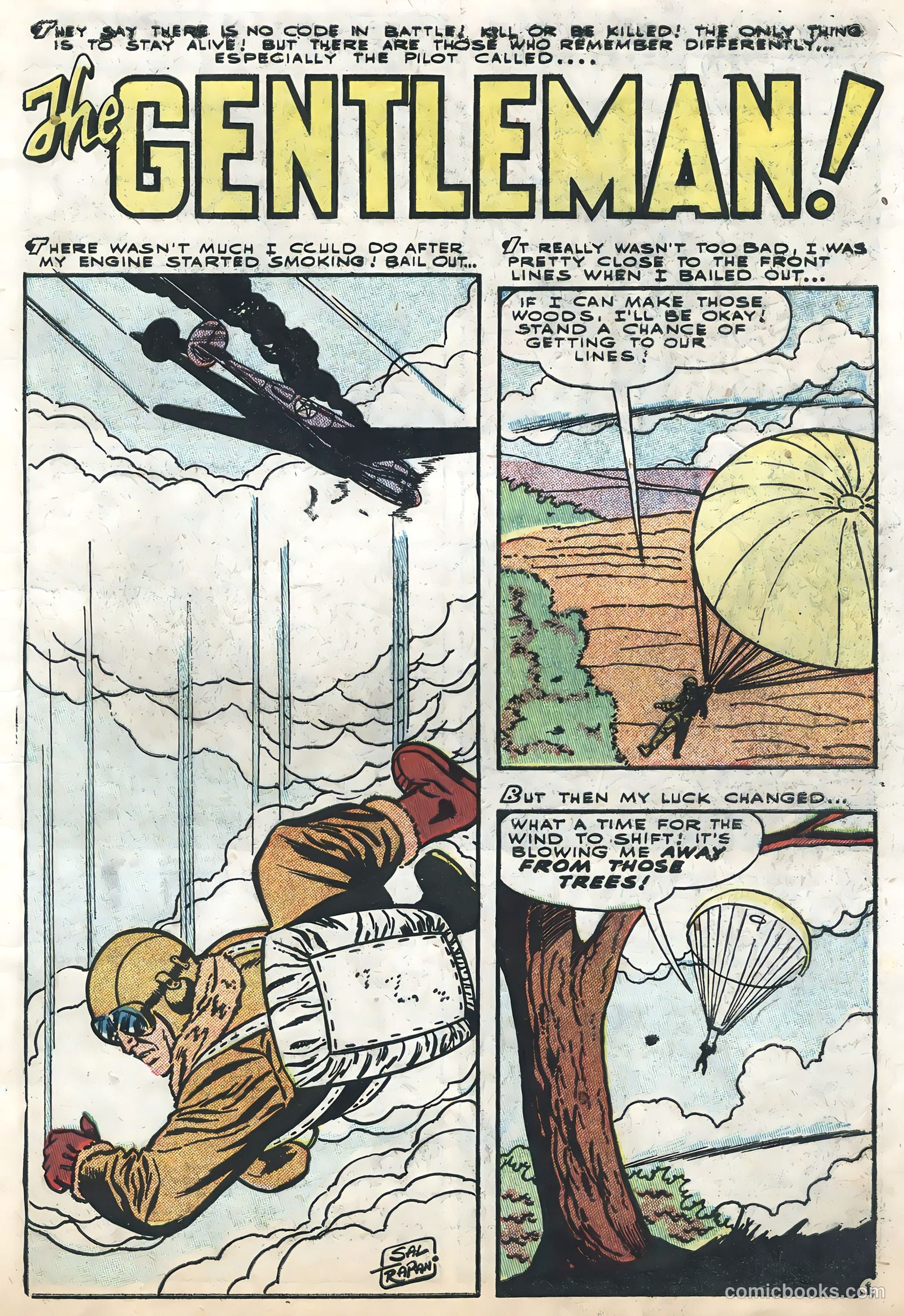 Flying Aces #2 (1955) — page 3 of 36