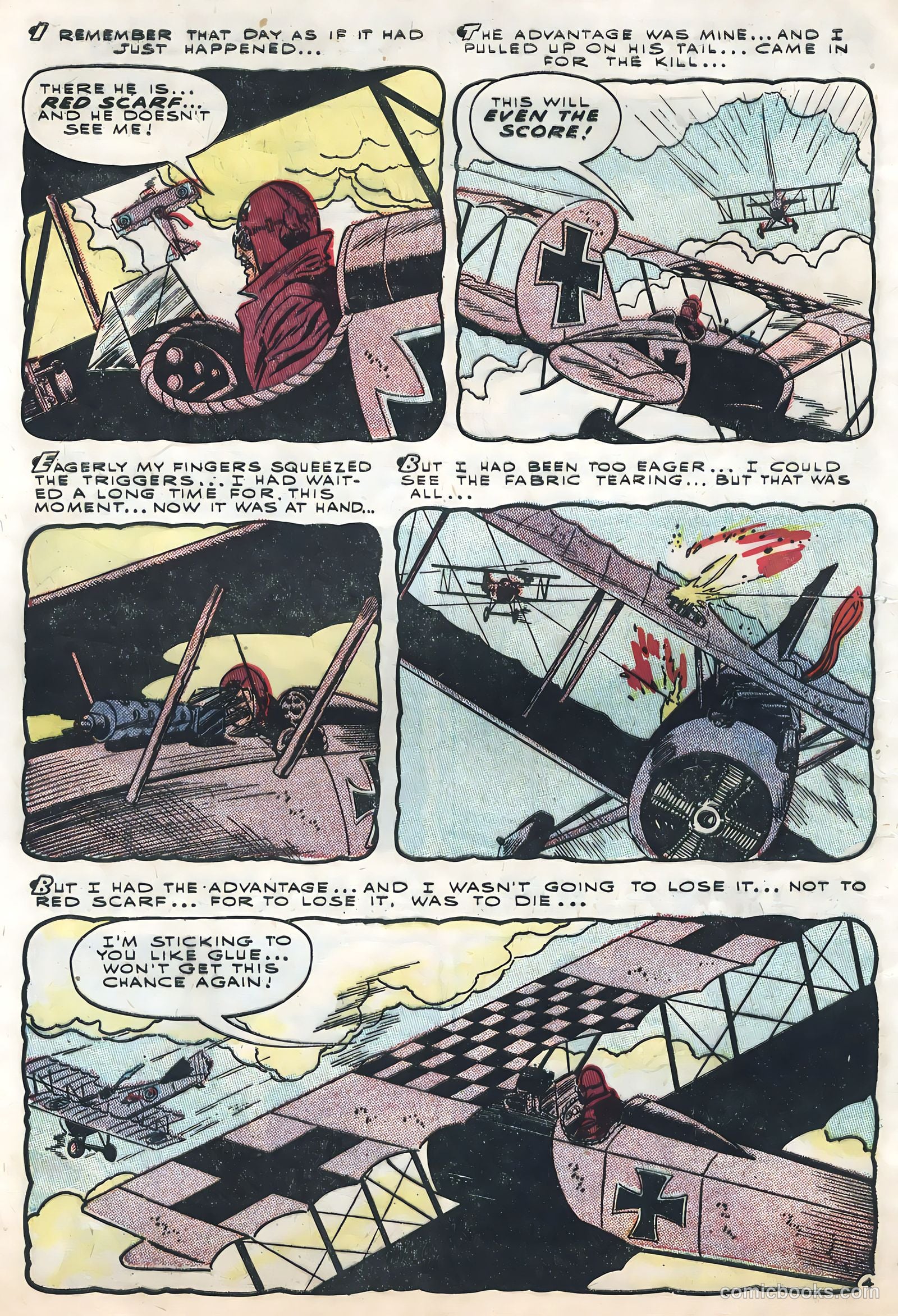 Flying Aces #2 (1955) — page 6 of 36