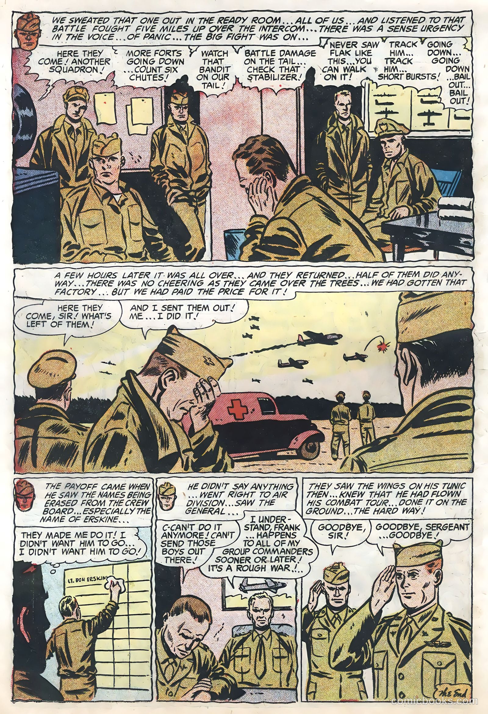 Flying Aces #2 (1955) — page 18 of 36