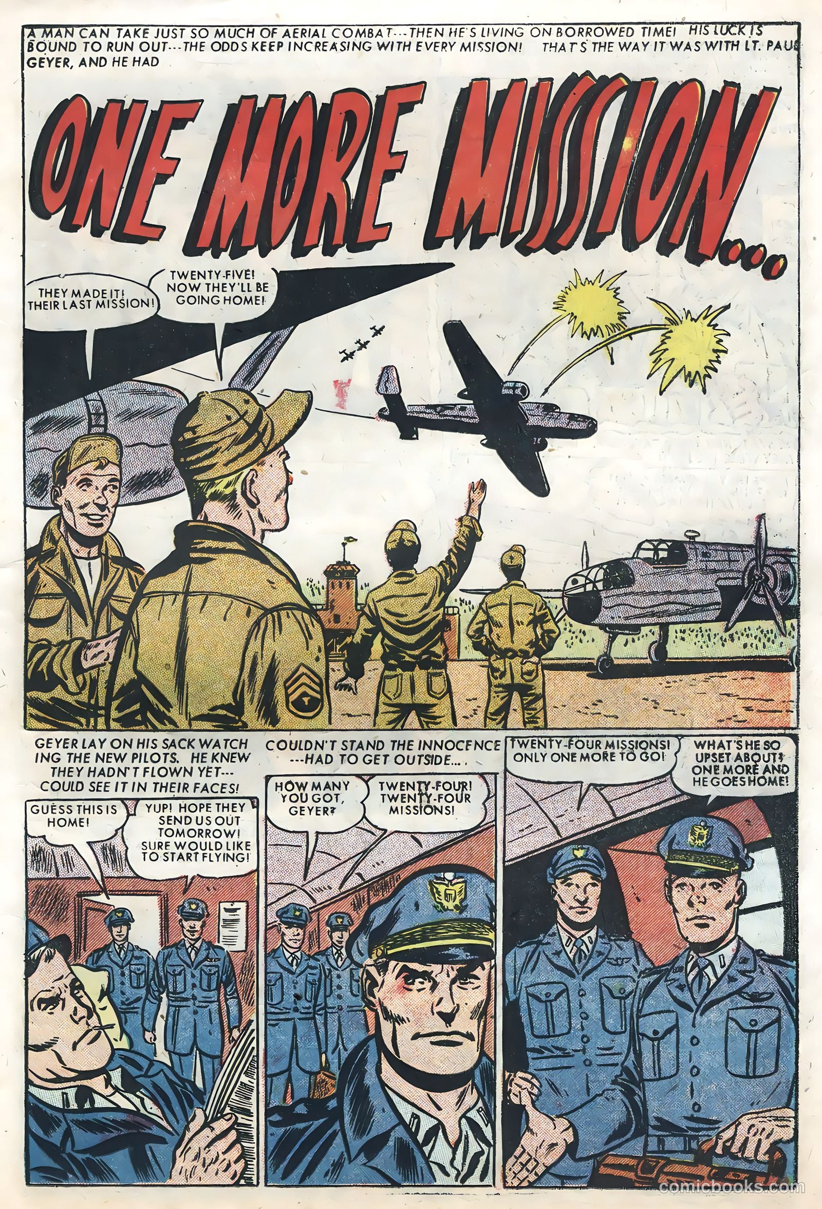 Flying Aces #2 (1955) — page 19 of 36