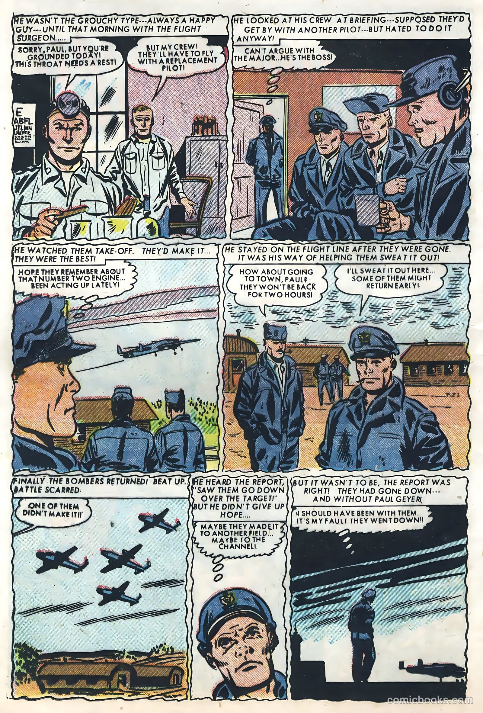 Flying Aces #2 (1955) — page 20 of 36