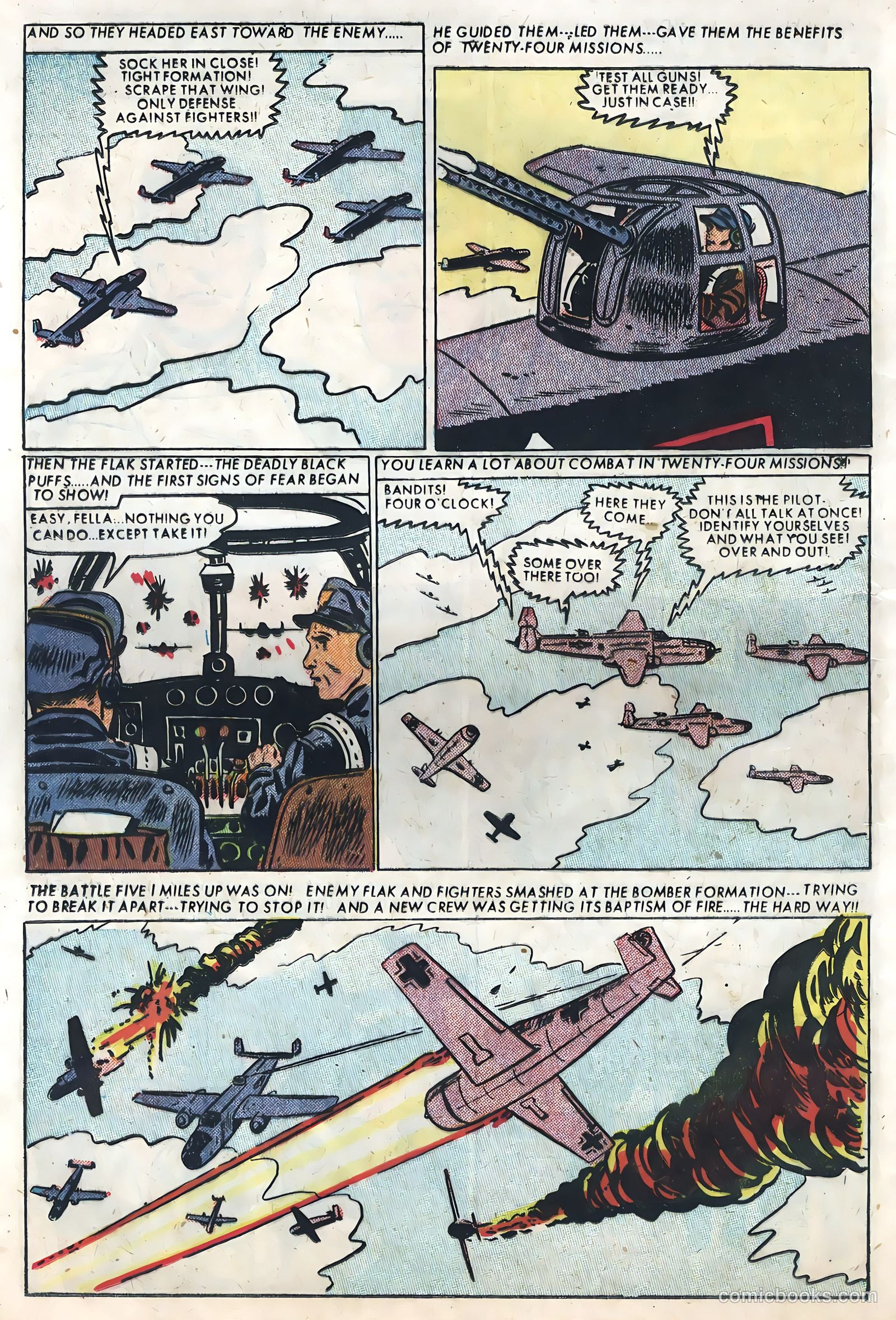 Flying Aces #2 (1955) — page 22 of 36