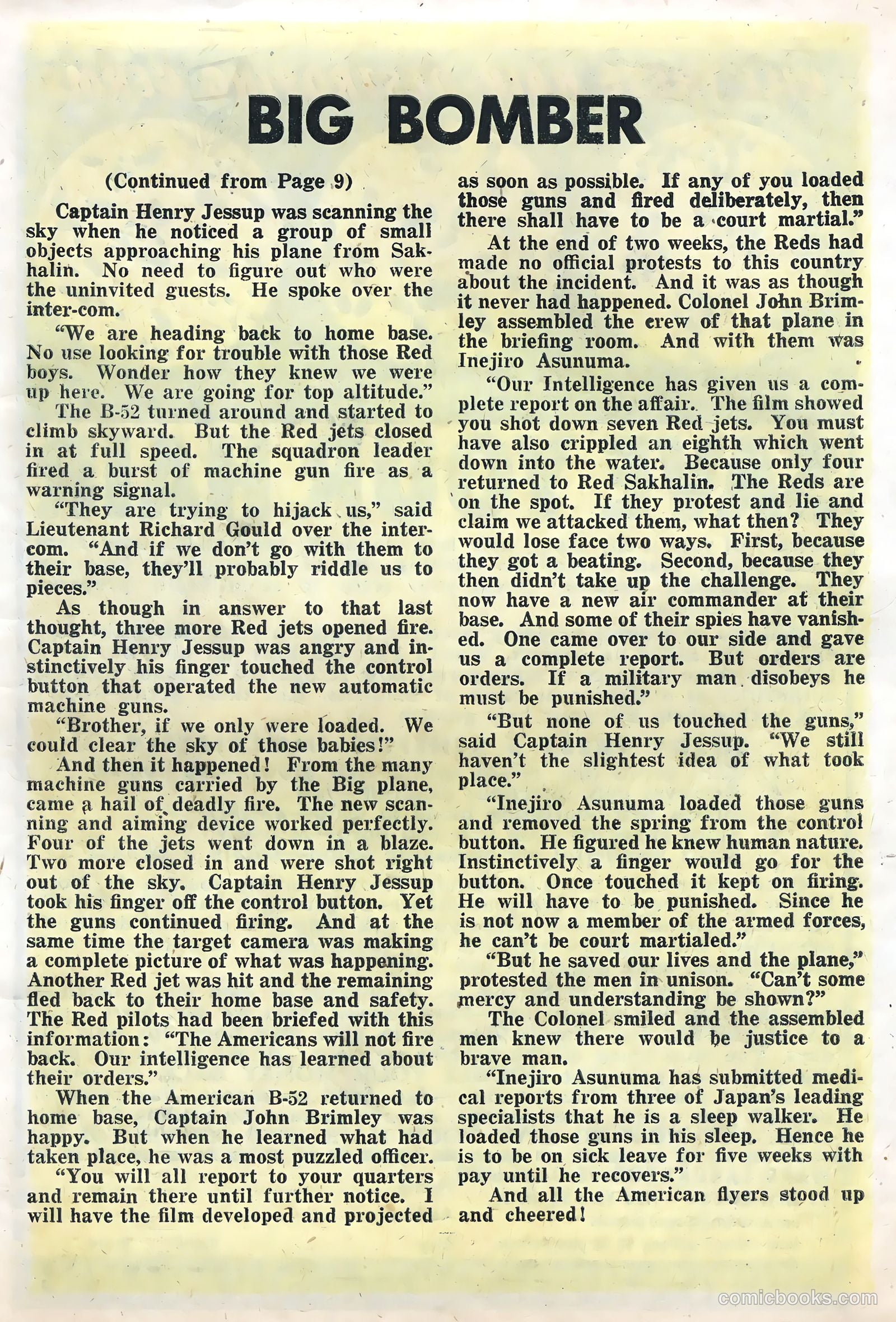 Flying Aces #2 (1955) — page 27 of 36