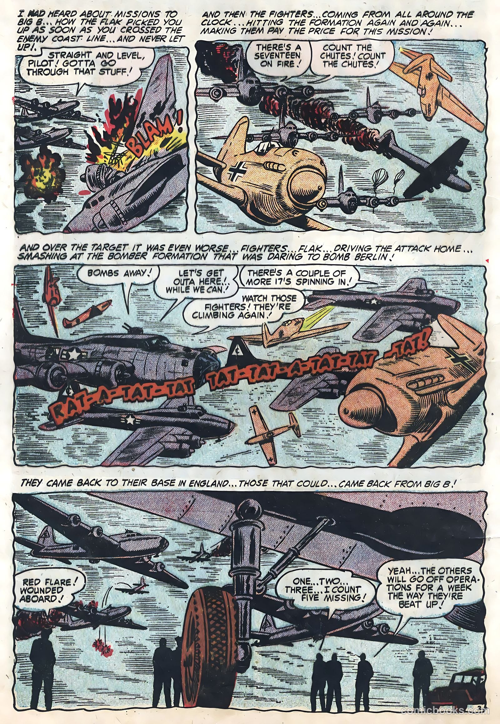 Flying Aces #2 (1955) — page 30 of 36