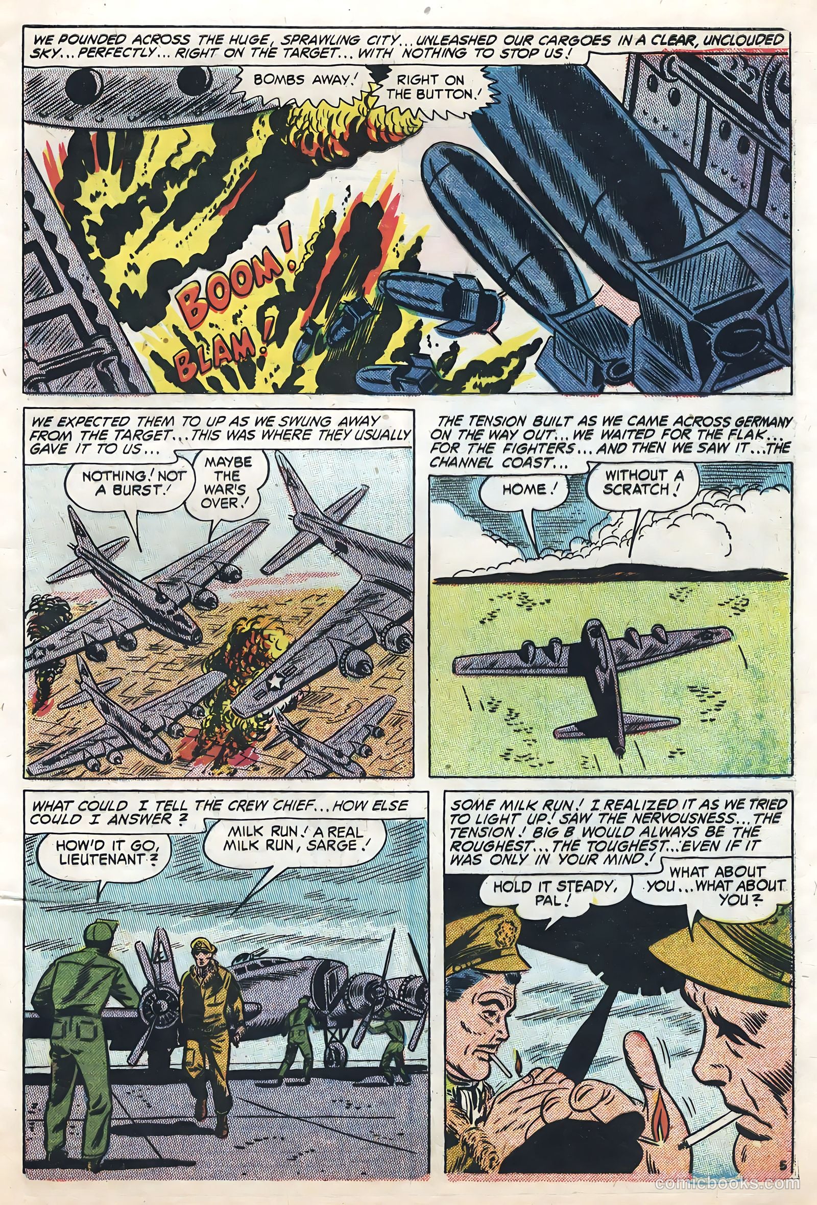 Flying Aces #2 (1955) — page 33 of 36