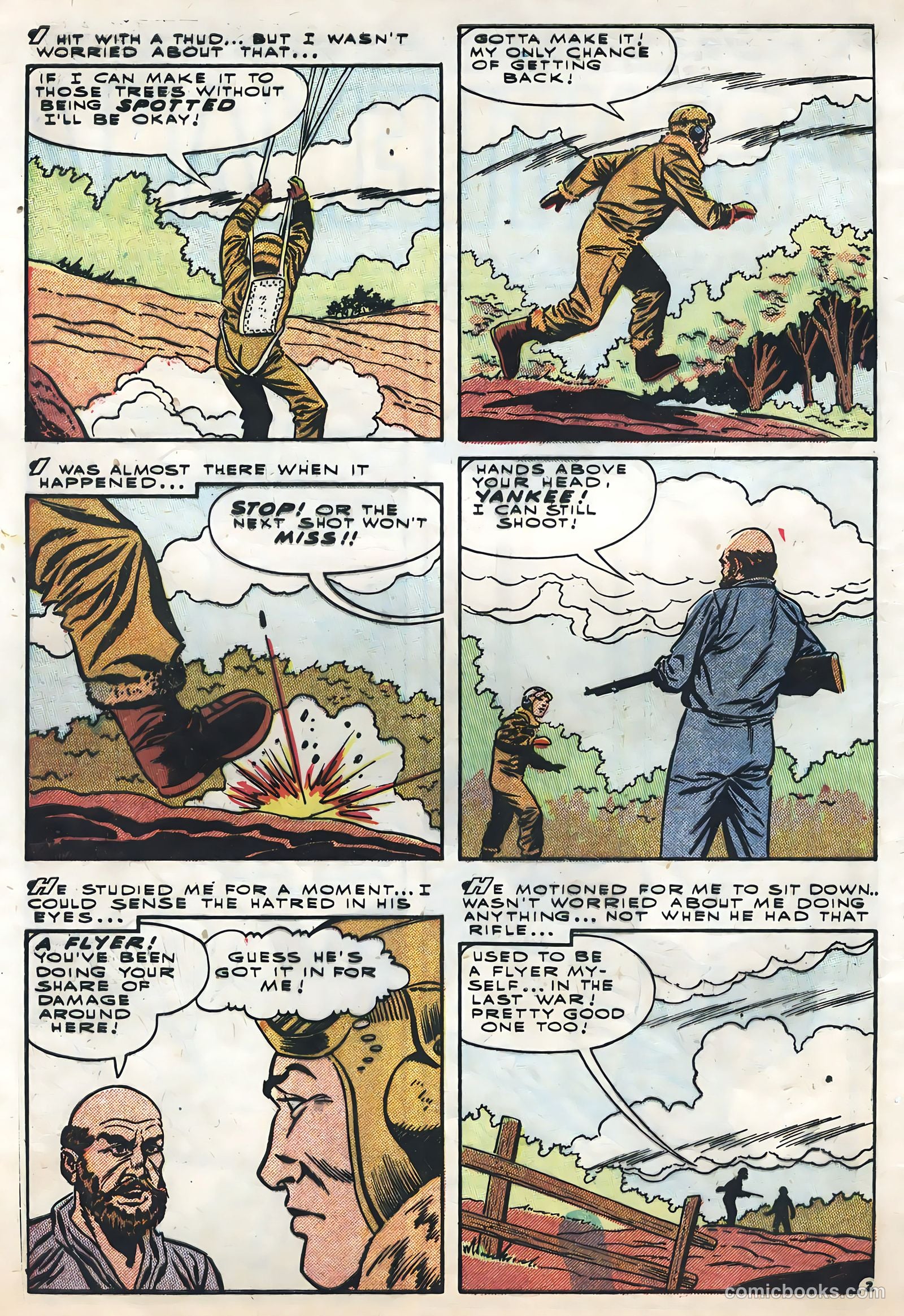 Flying Aces #2 (1955) — page 4 of 36