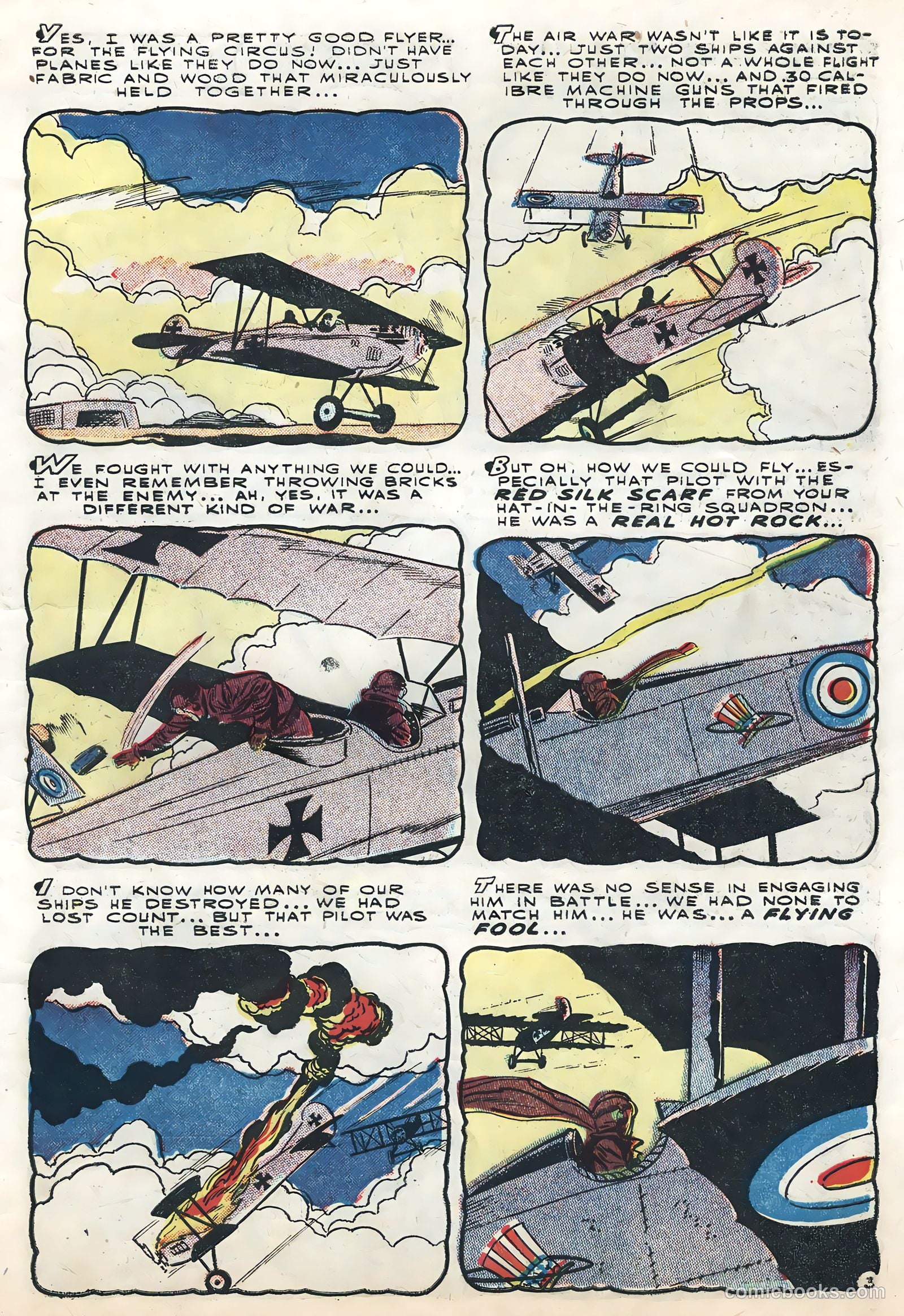 Flying Aces #2 (1955) — page 5 of 36