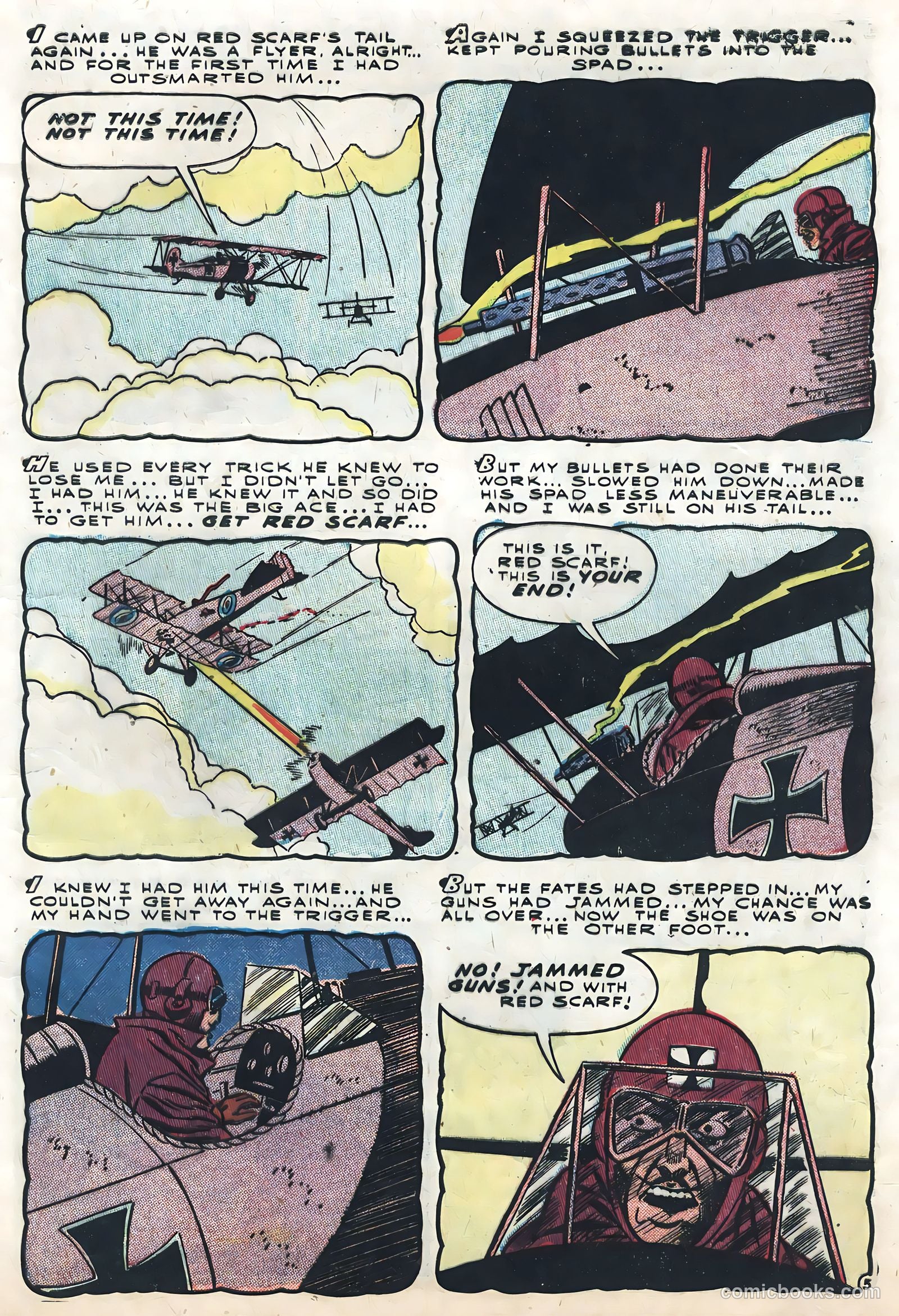 Flying Aces #2 (1955) — page 7 of 36