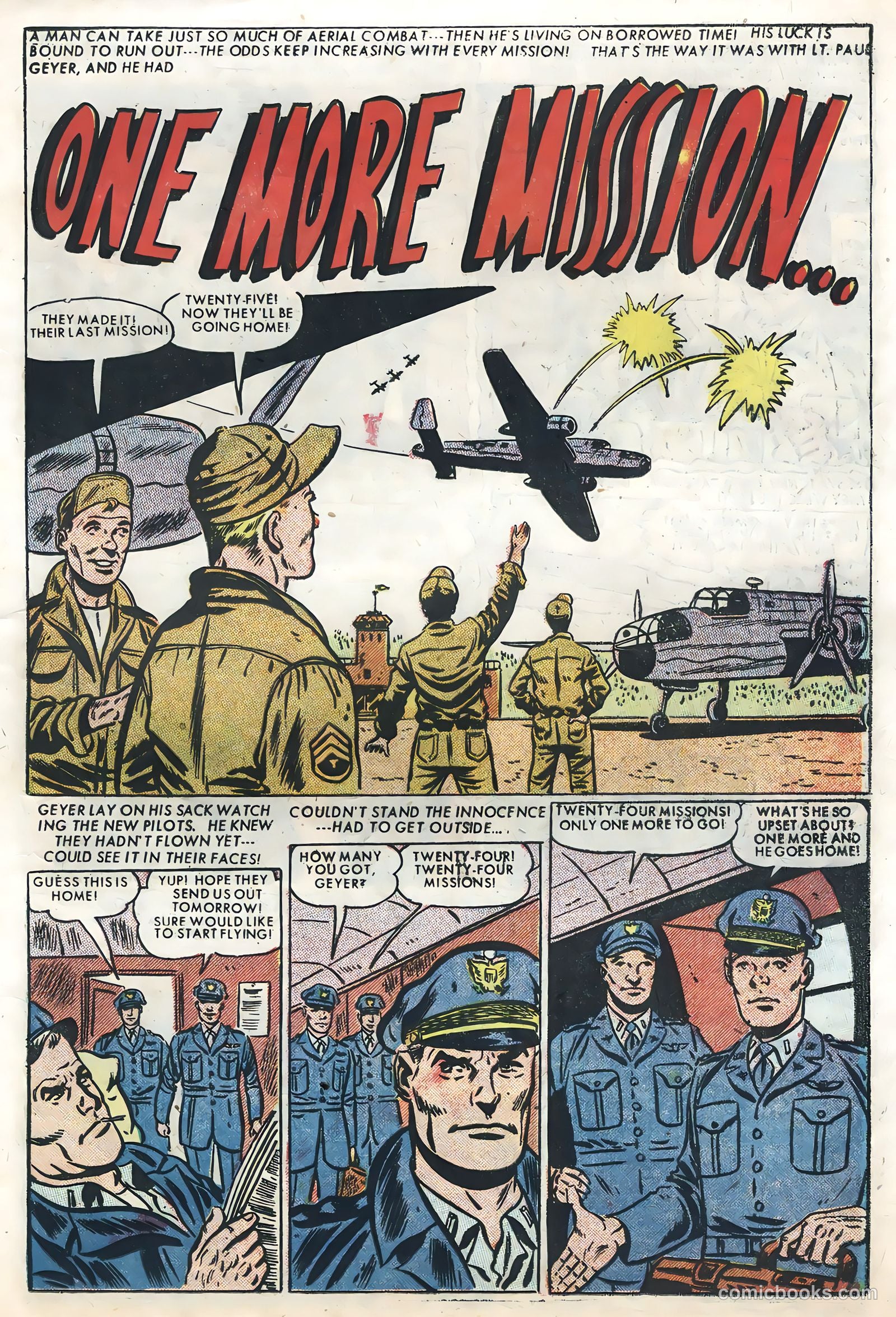 Flying Aces #2 (1955) — page 19 of 36