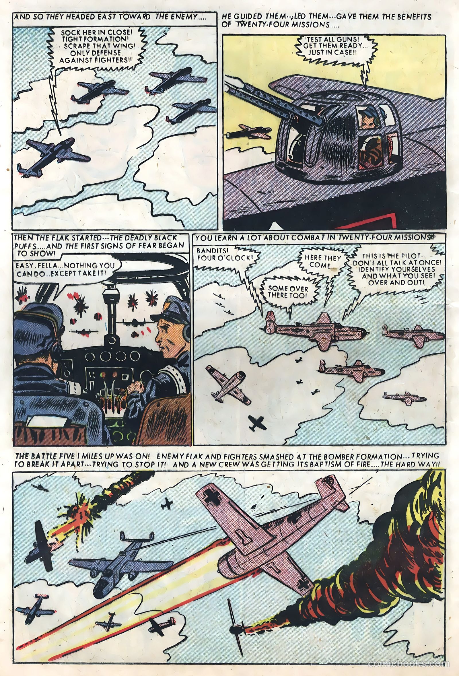 Flying Aces #2 (1955) — page 22 of 36