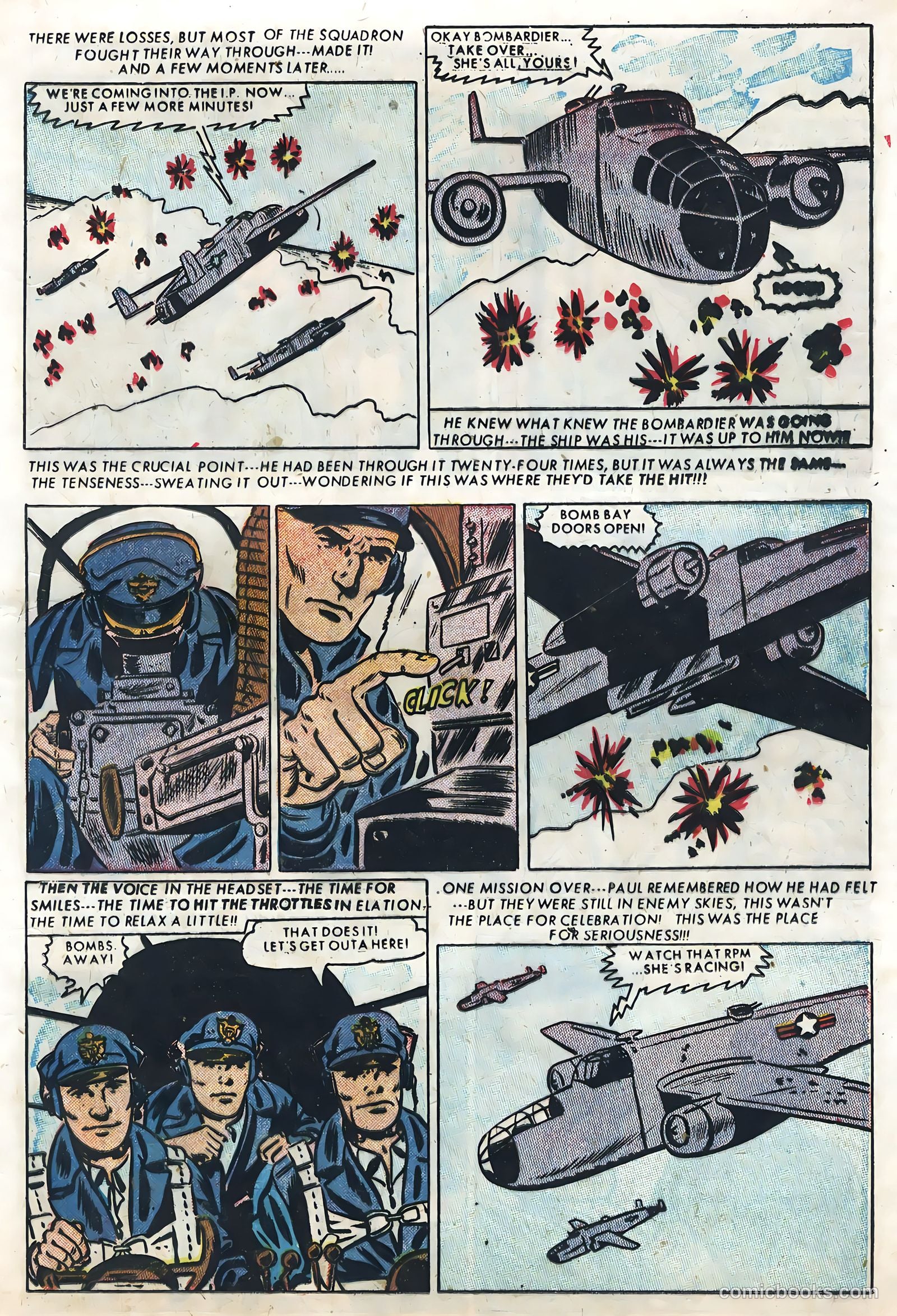 Flying Aces #2 (1955) — page 23 of 36