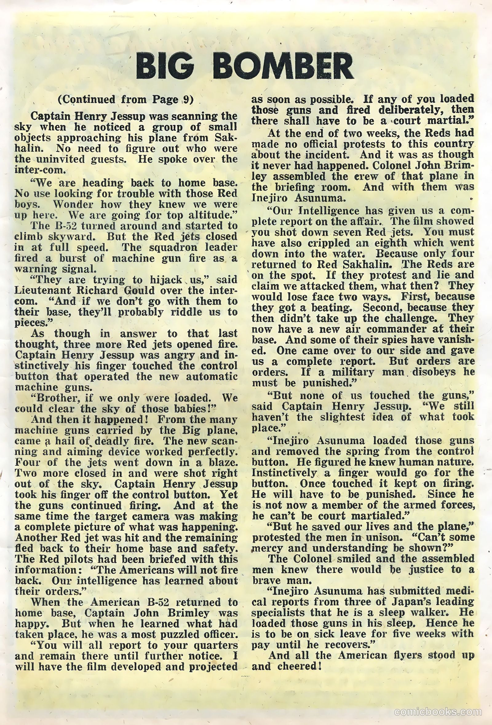 Flying Aces #2 (1955) — page 27 of 36