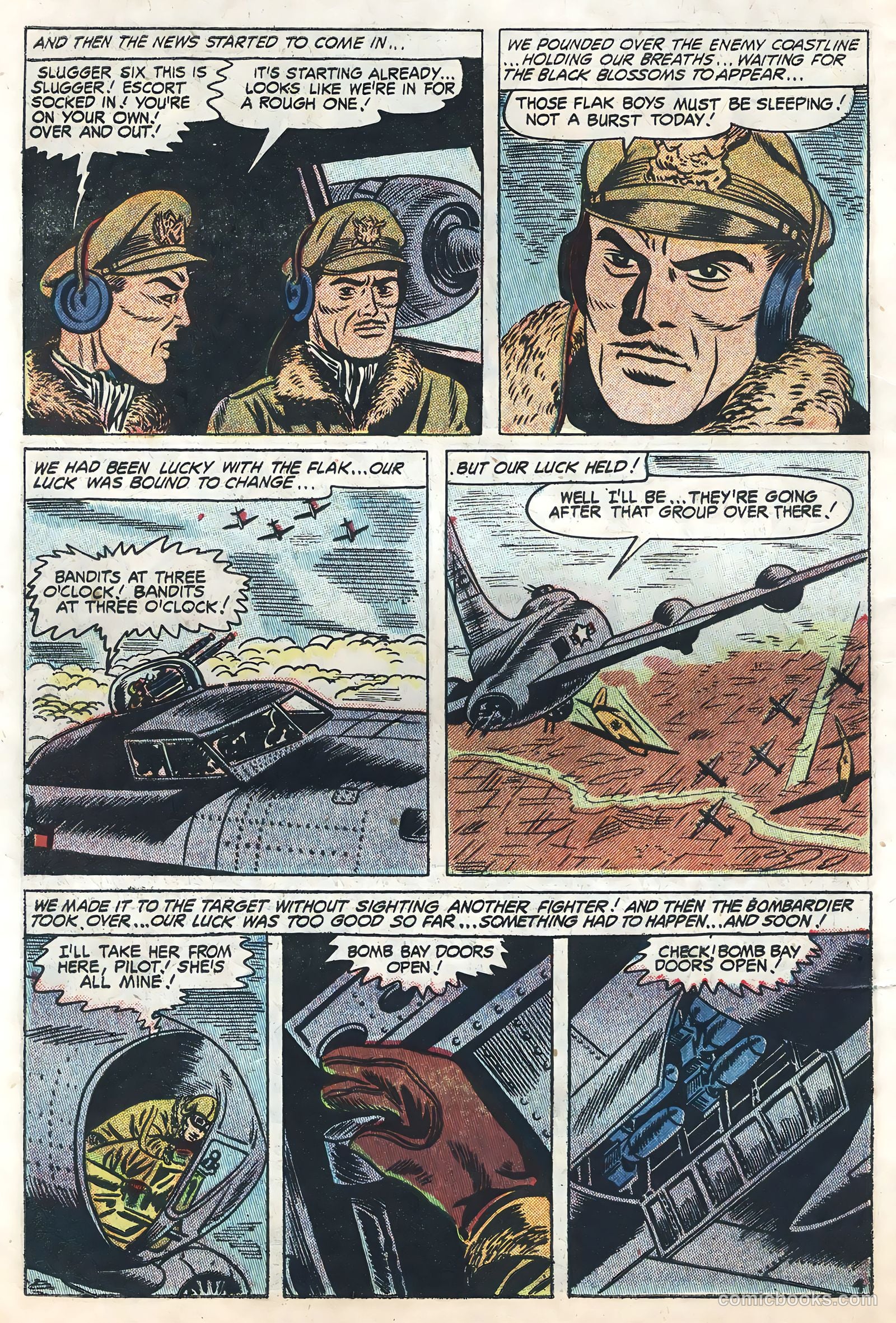 Flying Aces #2 (1955) — page 32 of 36