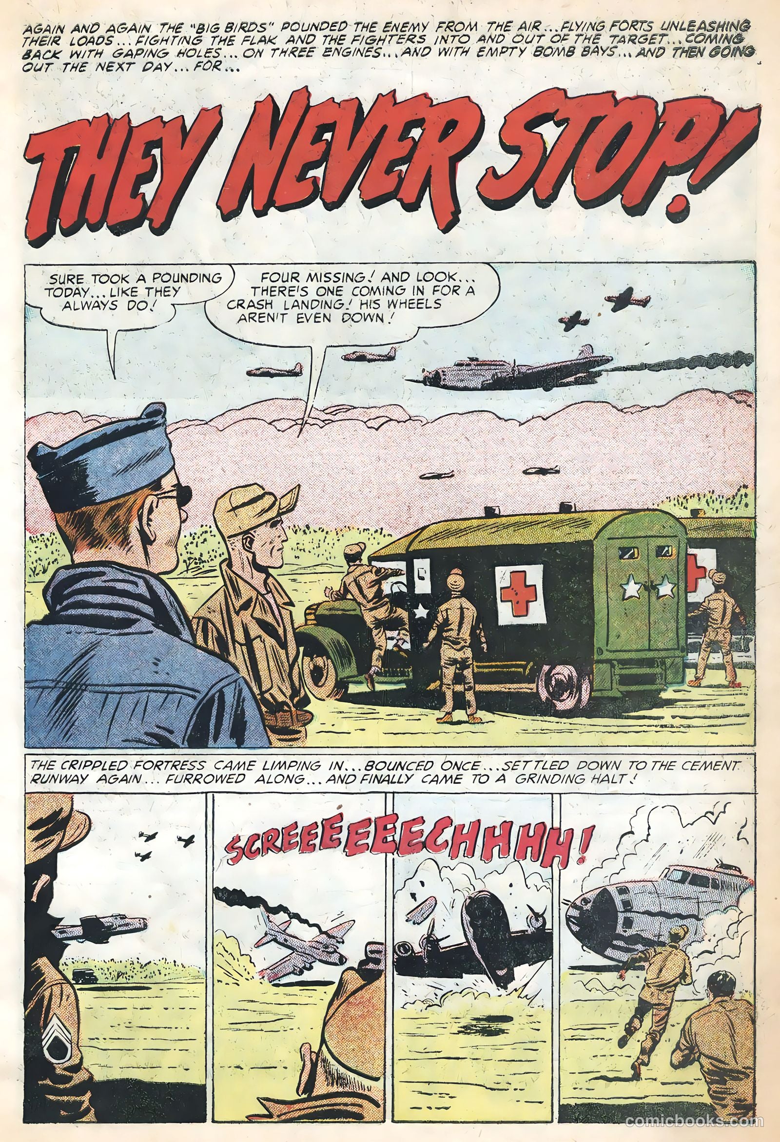 Flying Aces #3 (1955) — page 3 of 36