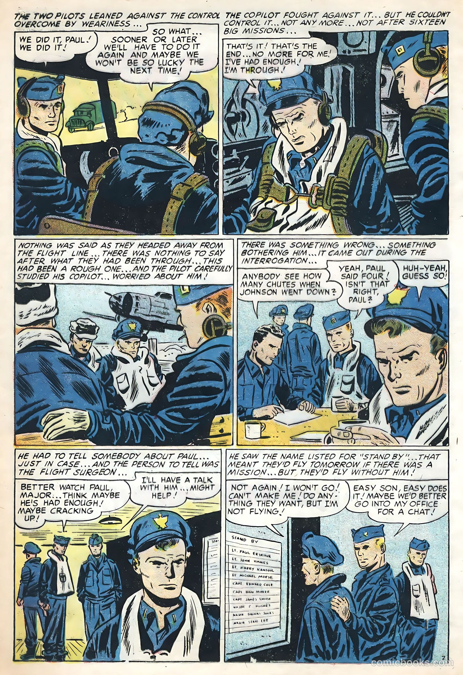 Flying Aces #3 (1955) — page 4 of 36