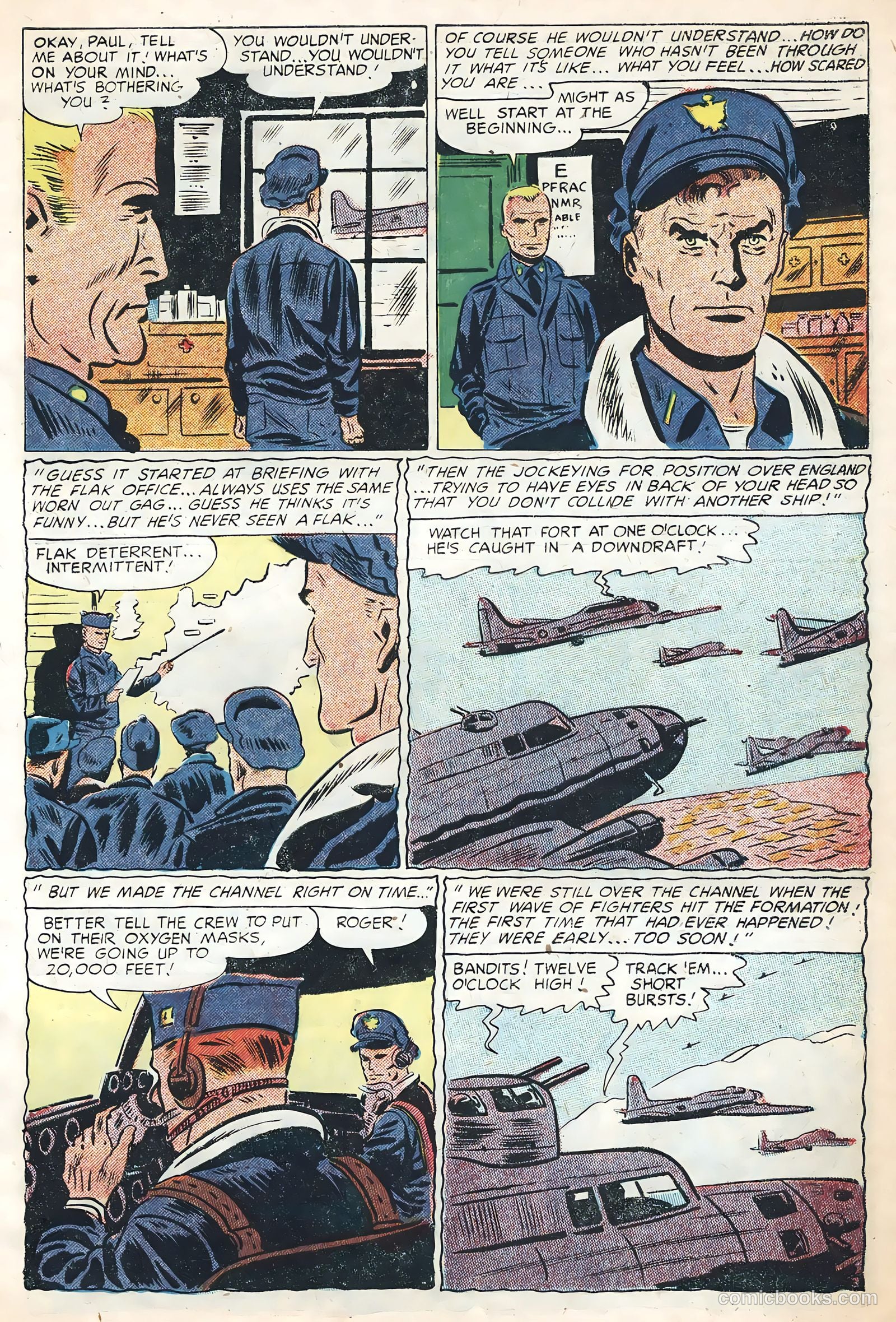 Flying Aces #3 (1955) — page 5 of 36
