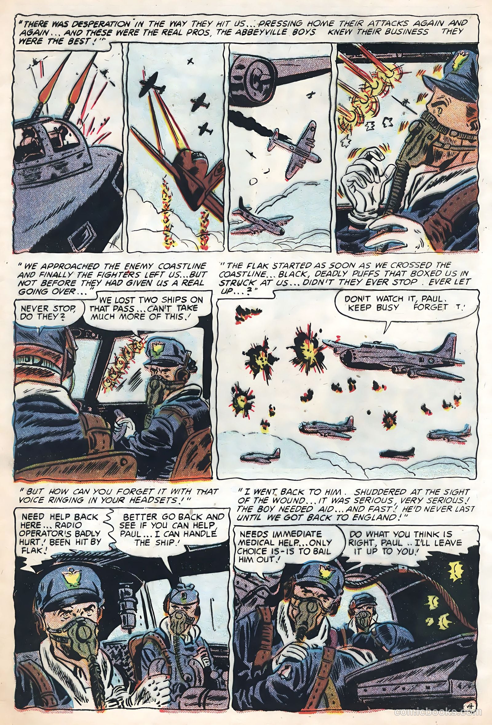 Flying Aces #3 (1955) — page 6 of 36