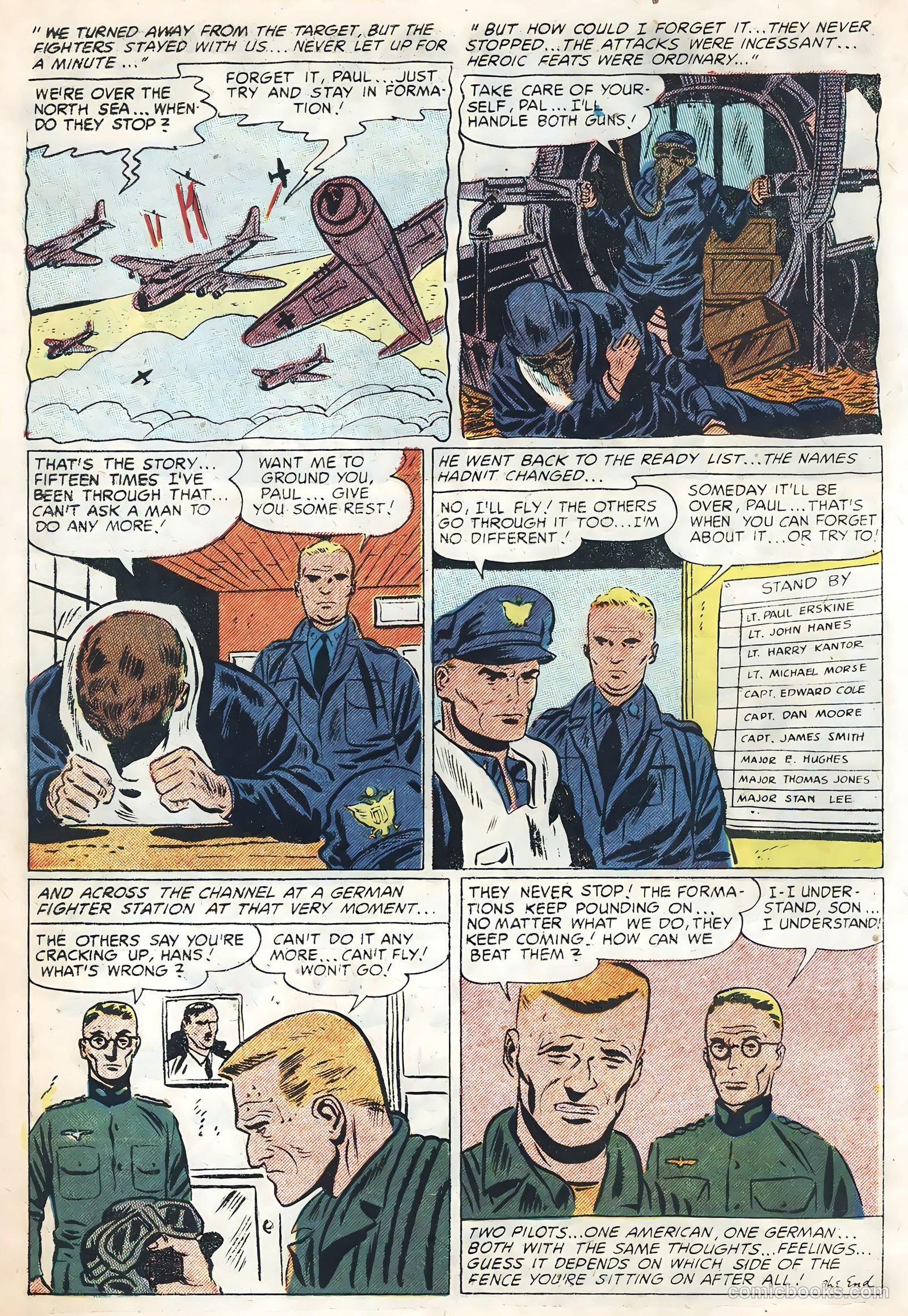 Flying Aces #3 (1955) — page 8 of 36