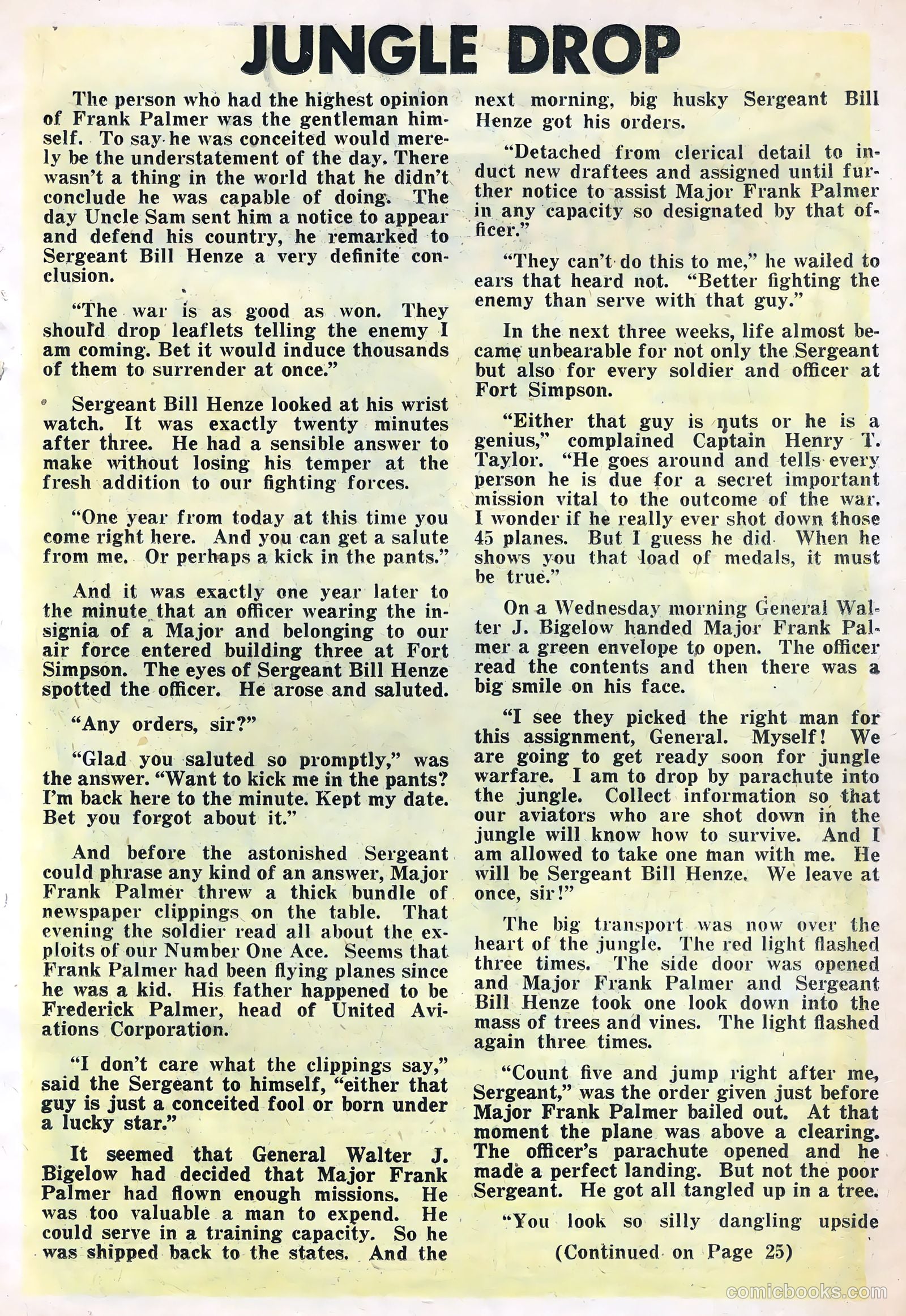 Flying Aces #3 (1955) — page 11 of 36