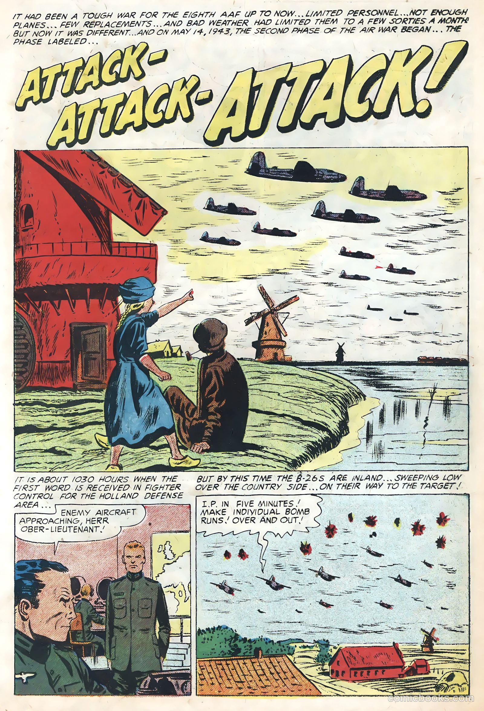 Flying Aces #3 (1955) — page 13 of 36