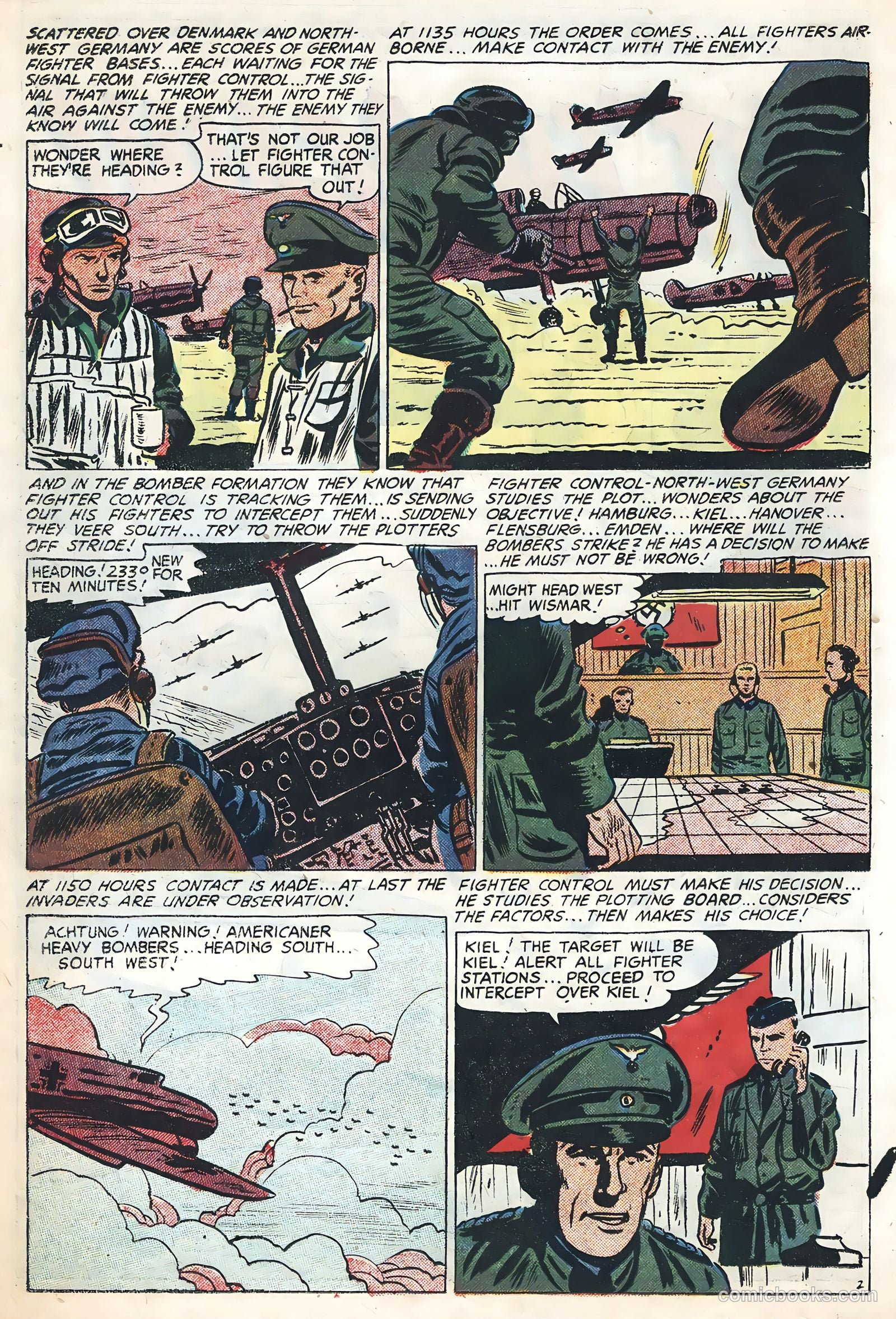 Flying Aces #3 (1955) — page 16 of 36