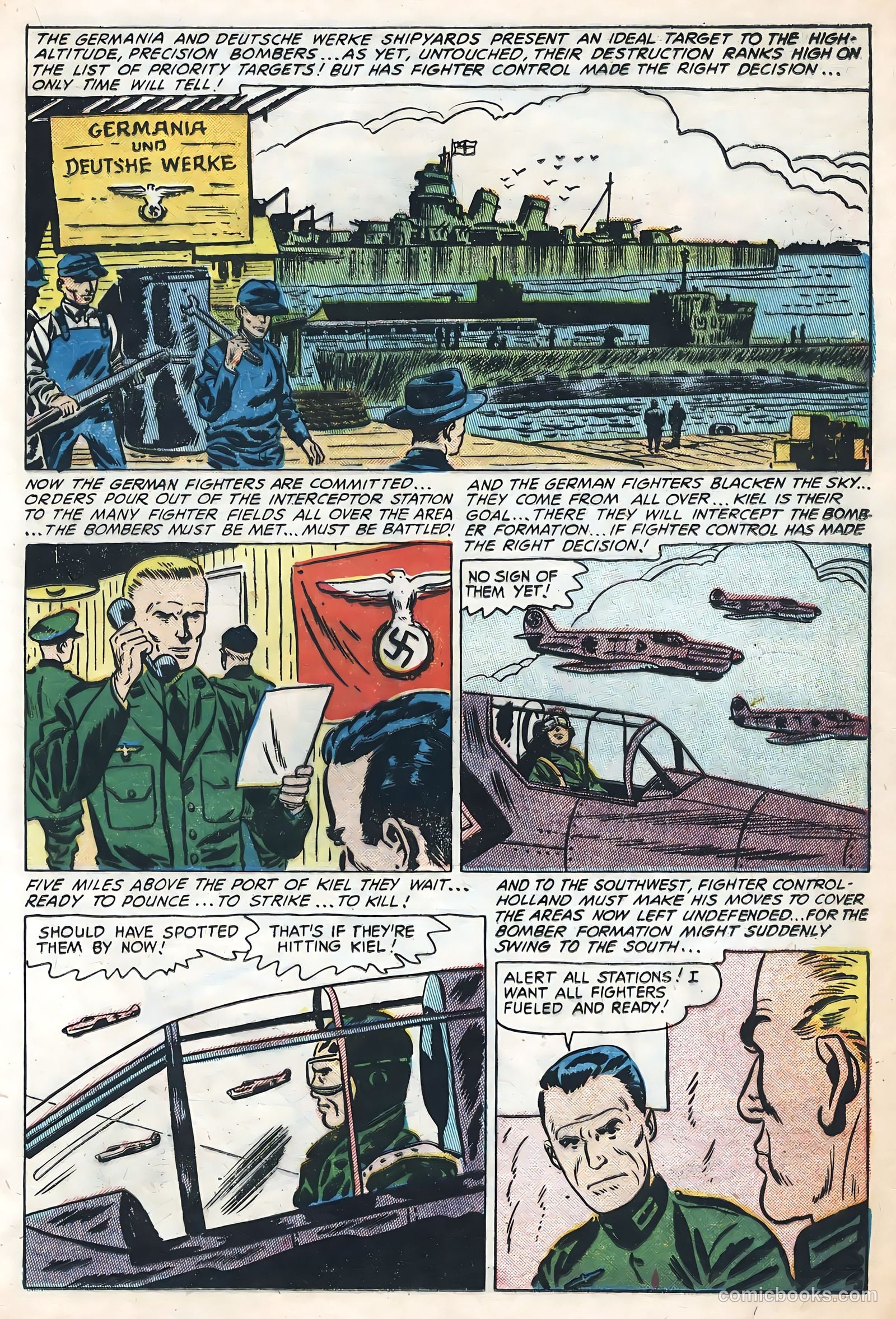 Flying Aces #3 (1955) — page 17 of 36