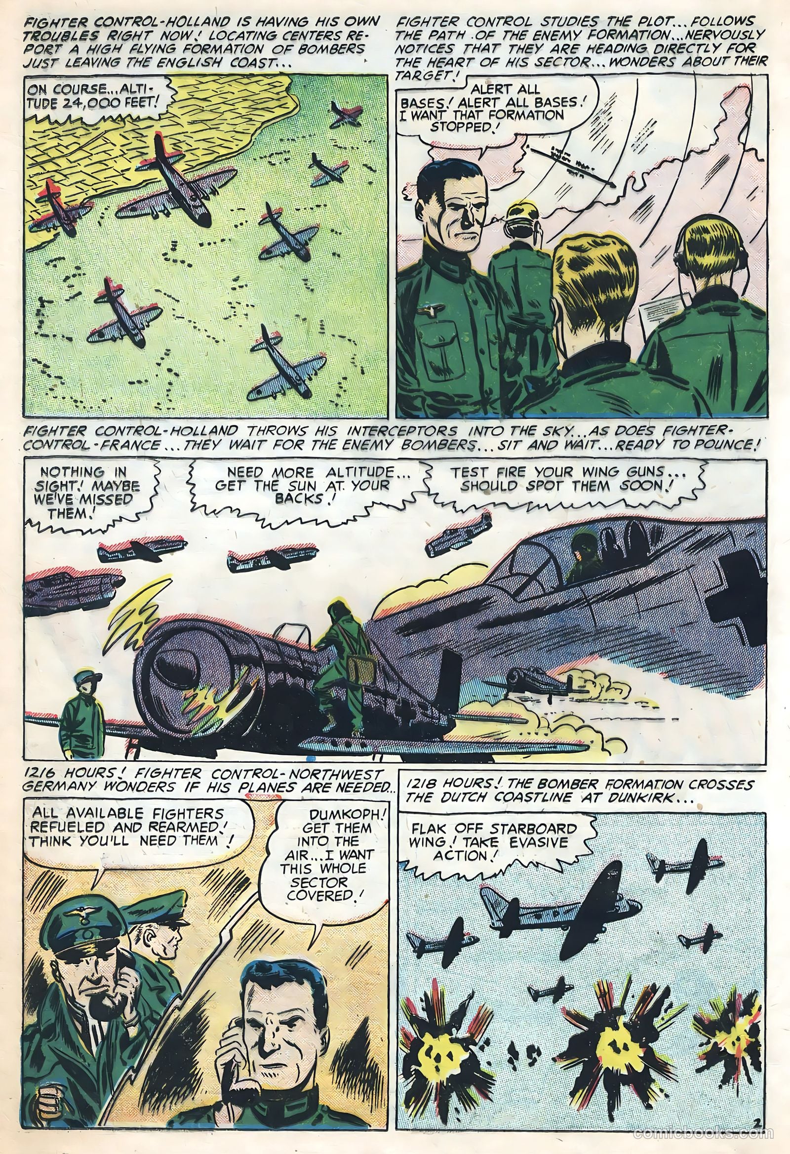 Flying Aces #3 (1955) — page 20 of 36