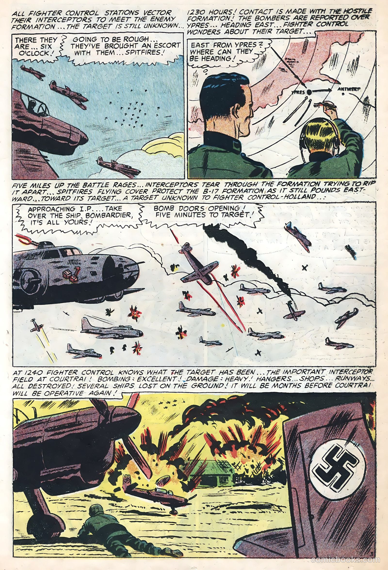 Flying Aces #3 (1955) — page 21 of 36