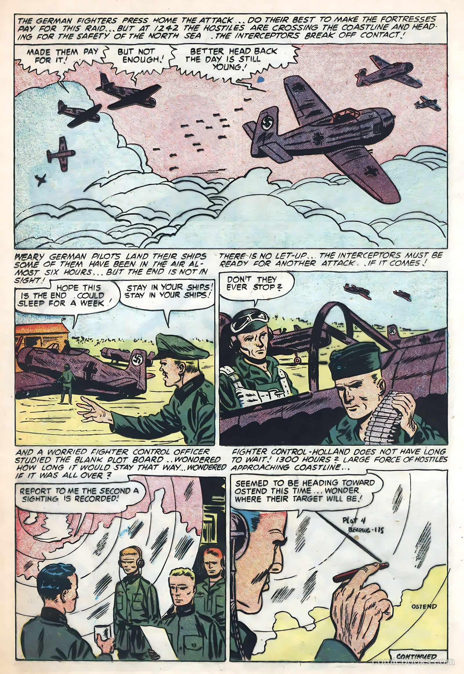Flying Aces #3 (1955) — page 22 of 36