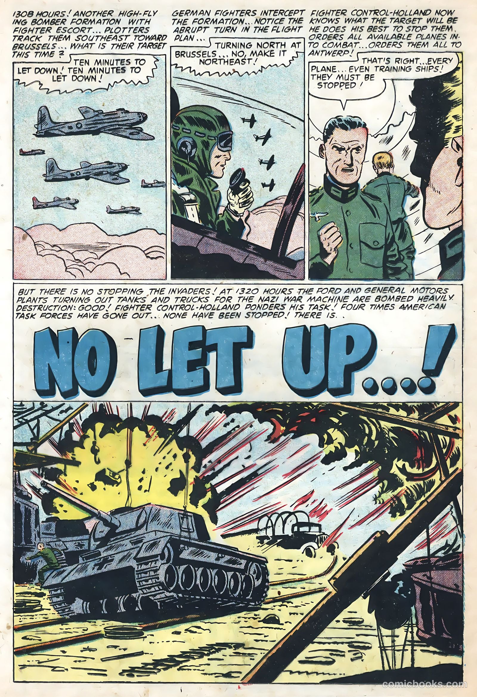 Flying Aces #3 (1955) — page 23 of 36