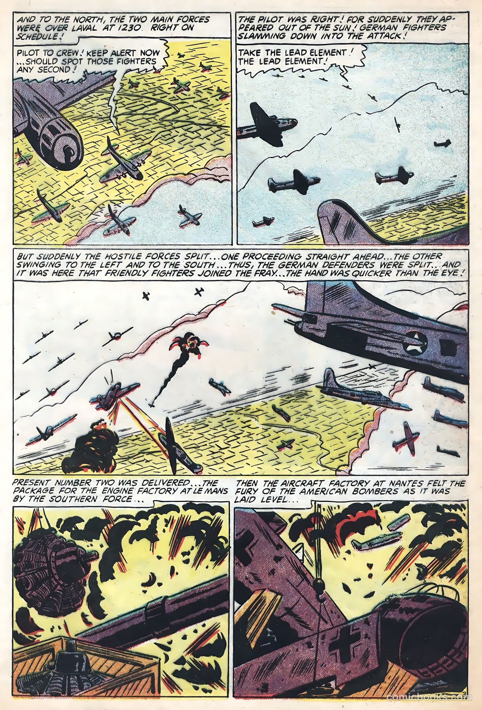 Flying Aces #3 (1955) — page 31 of 36