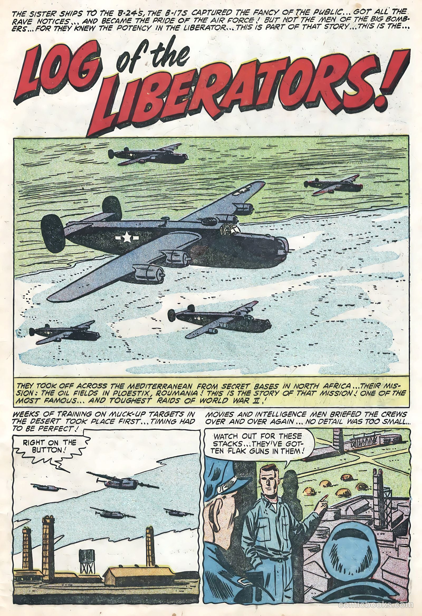 Flying Aces #5 (1956) — page 3 of 36