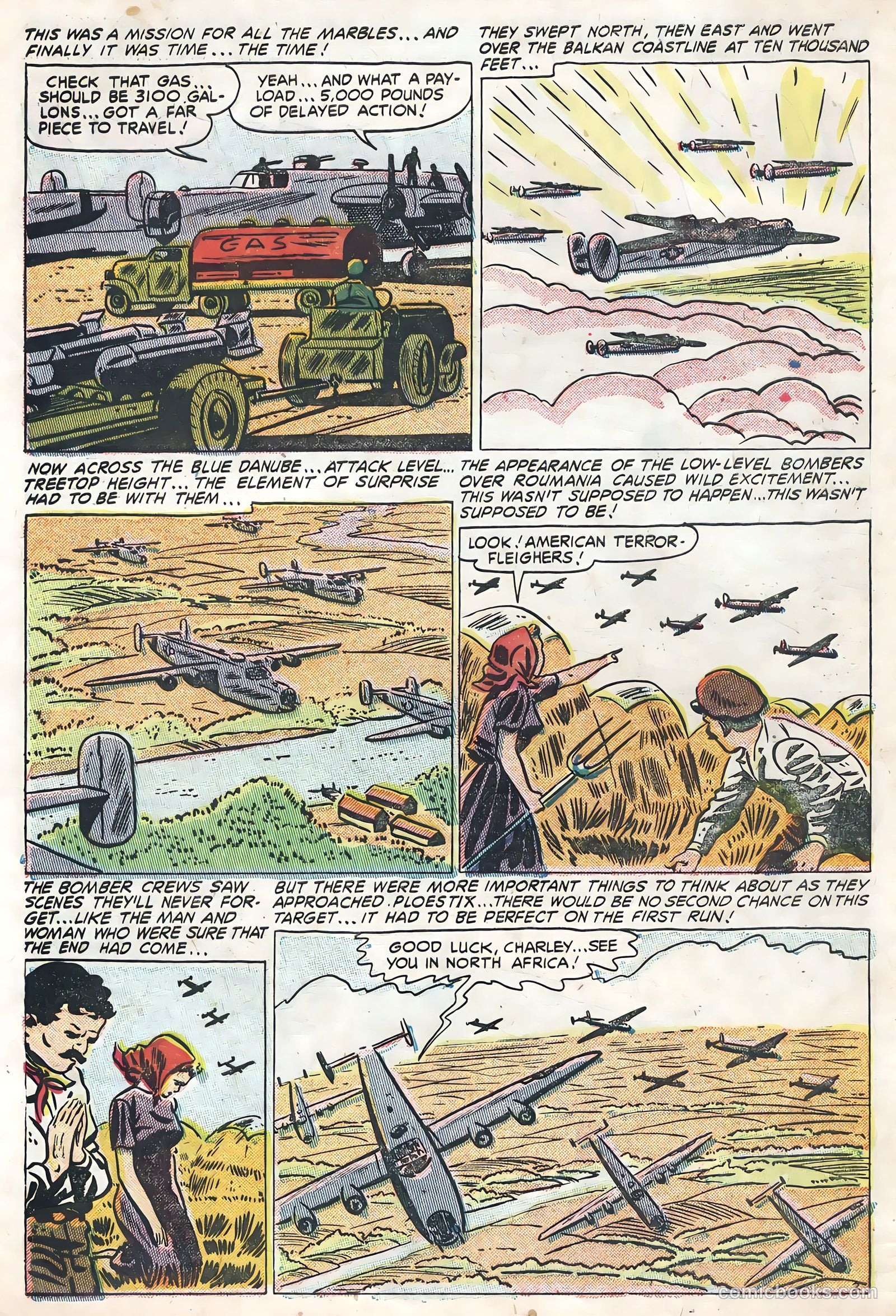 Flying Aces #5 (1956) — page 4 of 36