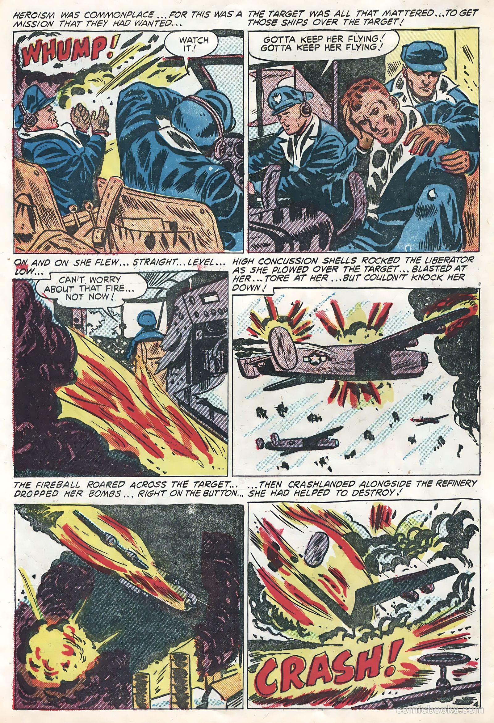 Flying Aces #5 (1956) — page 6 of 36