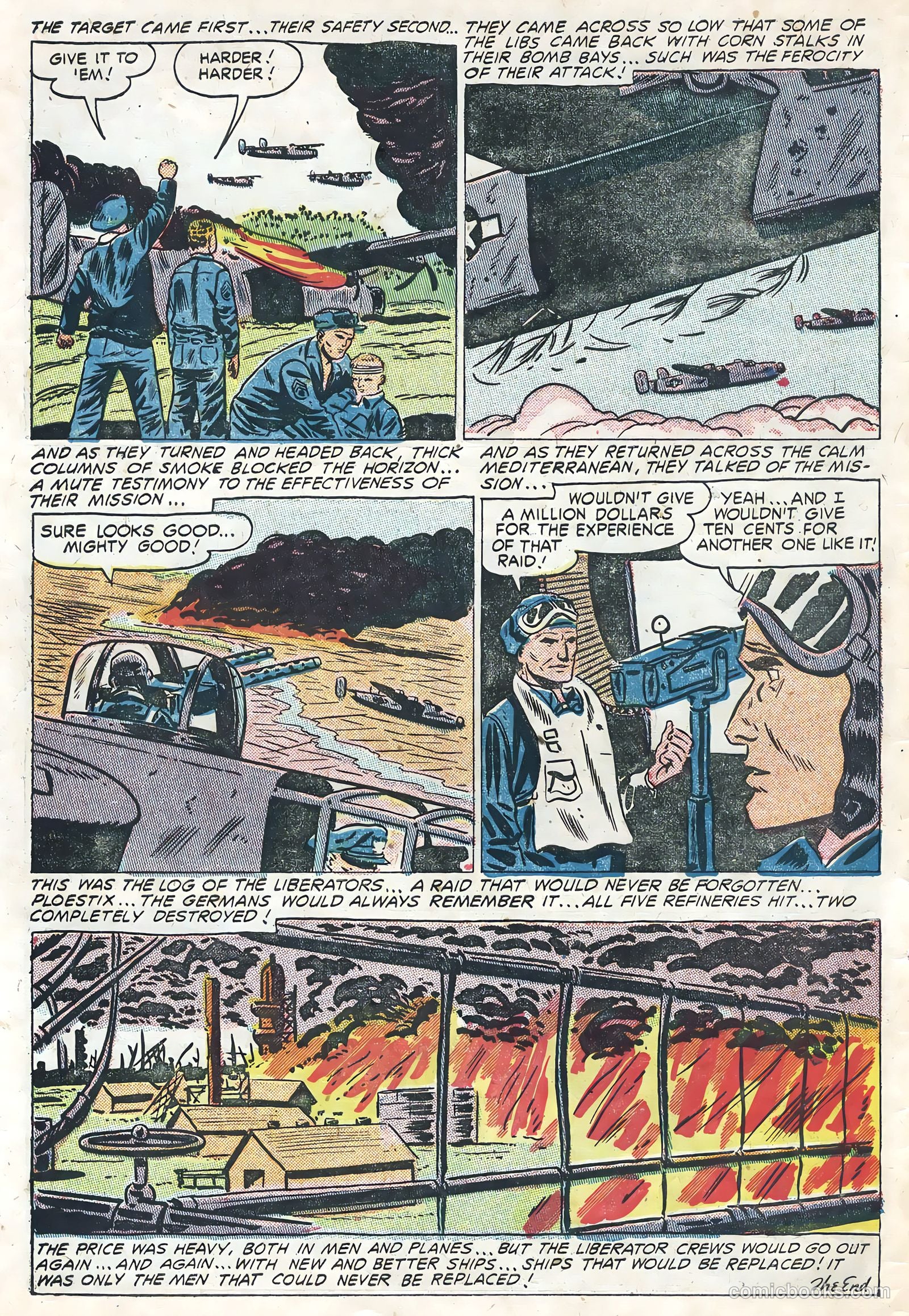 Flying Aces #5 (1956) — page 8 of 36