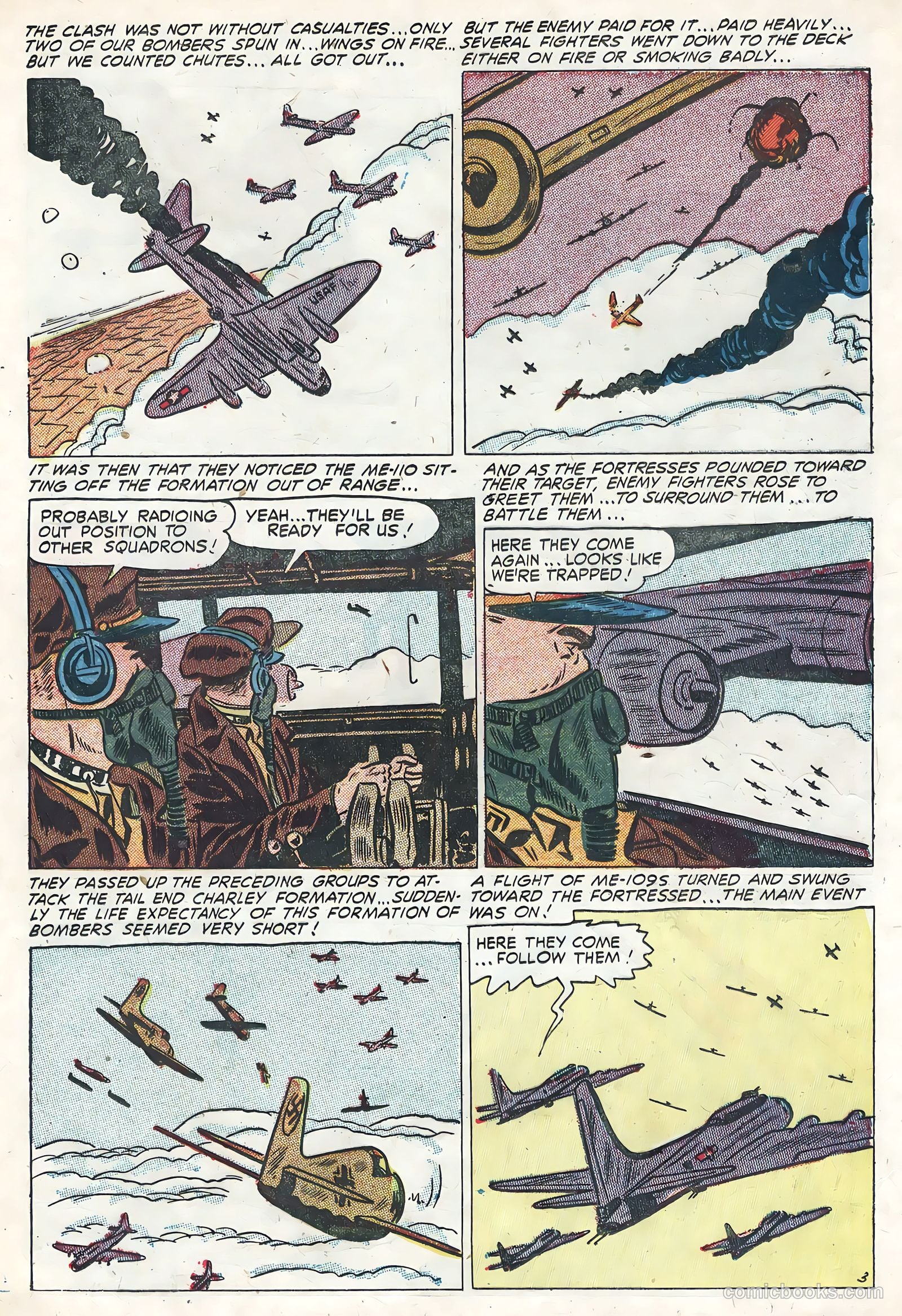 Flying Aces #5 (1956) — page 15 of 36