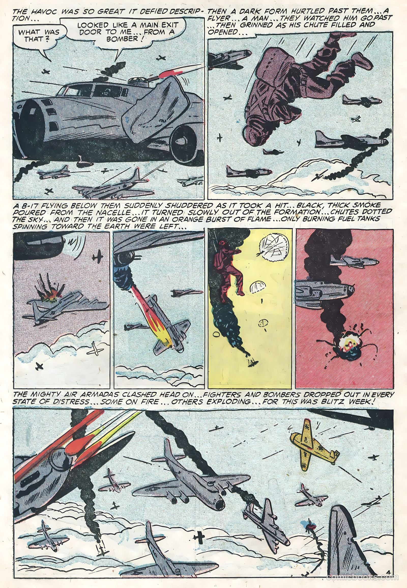 Flying Aces #5 (1956) — page 16 of 36