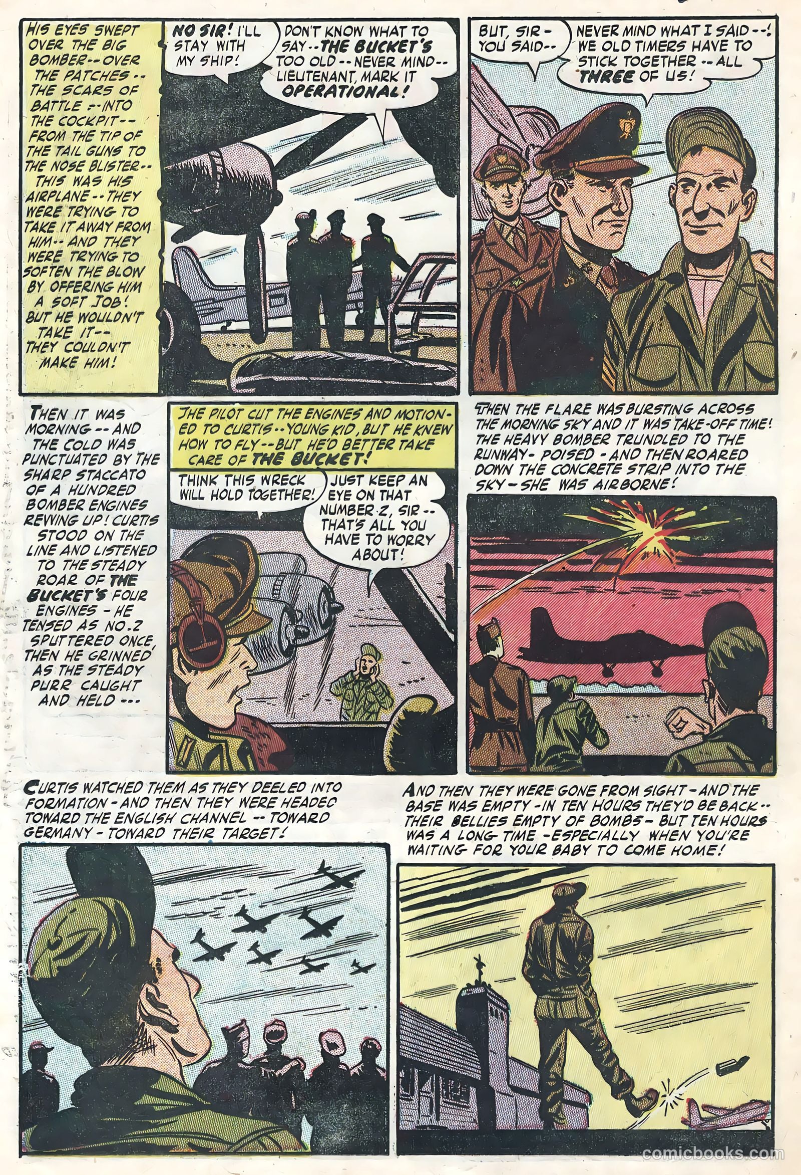 Flying Aces #5 (1956) — page 22 of 36