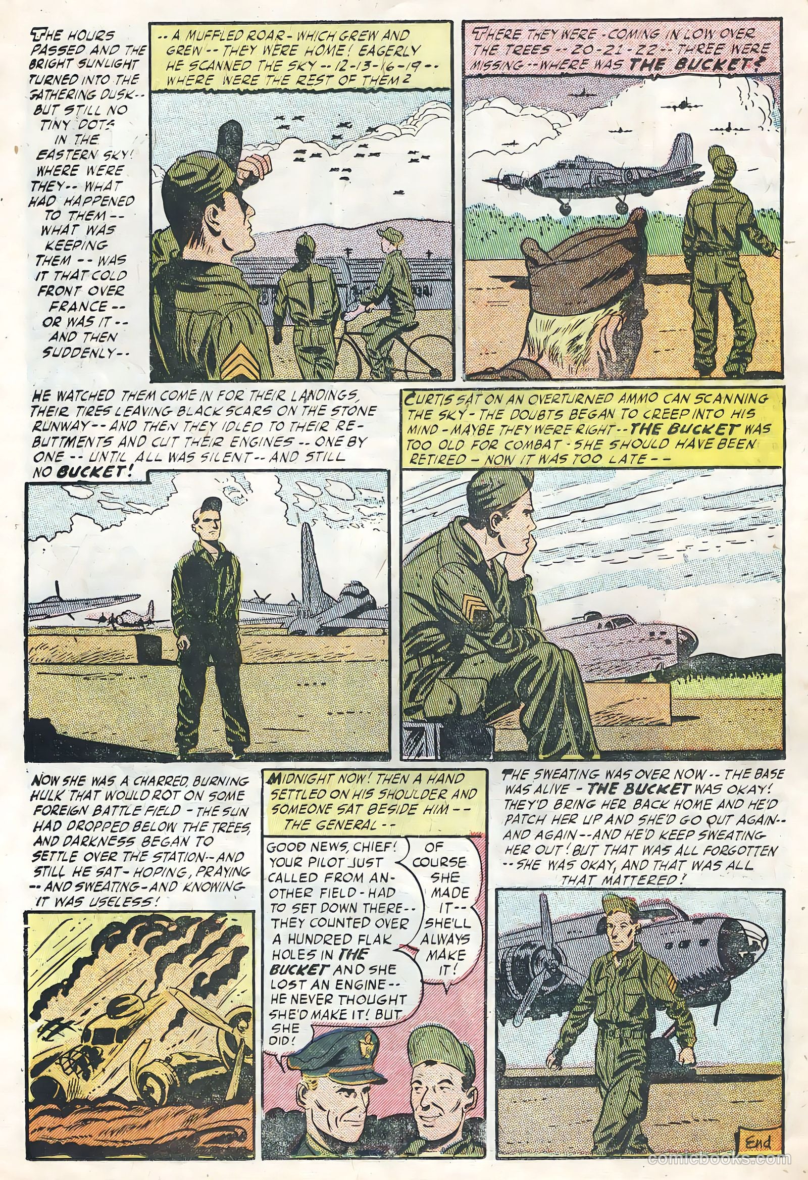 Flying Aces #5 (1956) — page 24 of 36